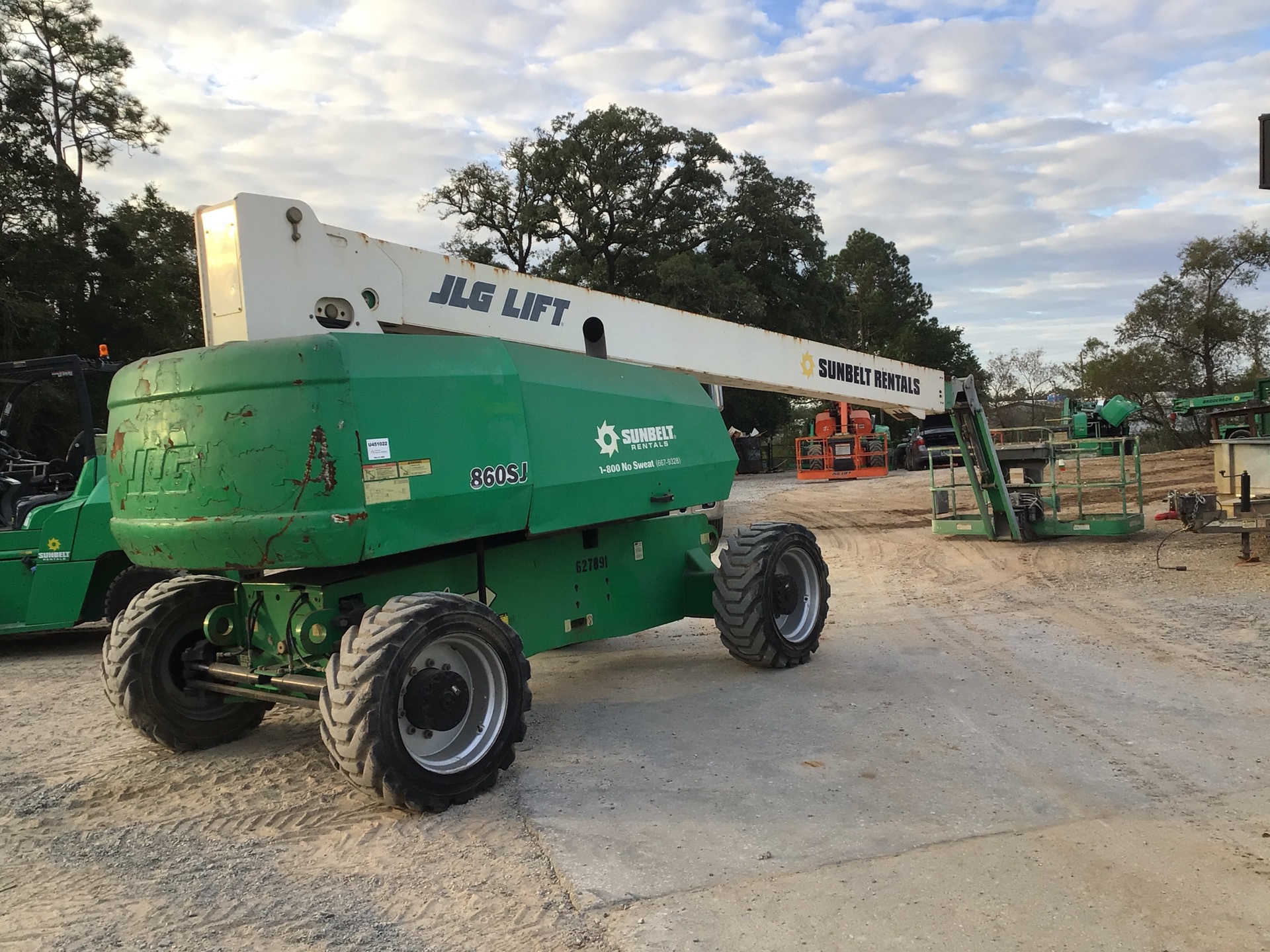 2014 JLG 860SJ 4WD Diesel Telescopic Boom Lift