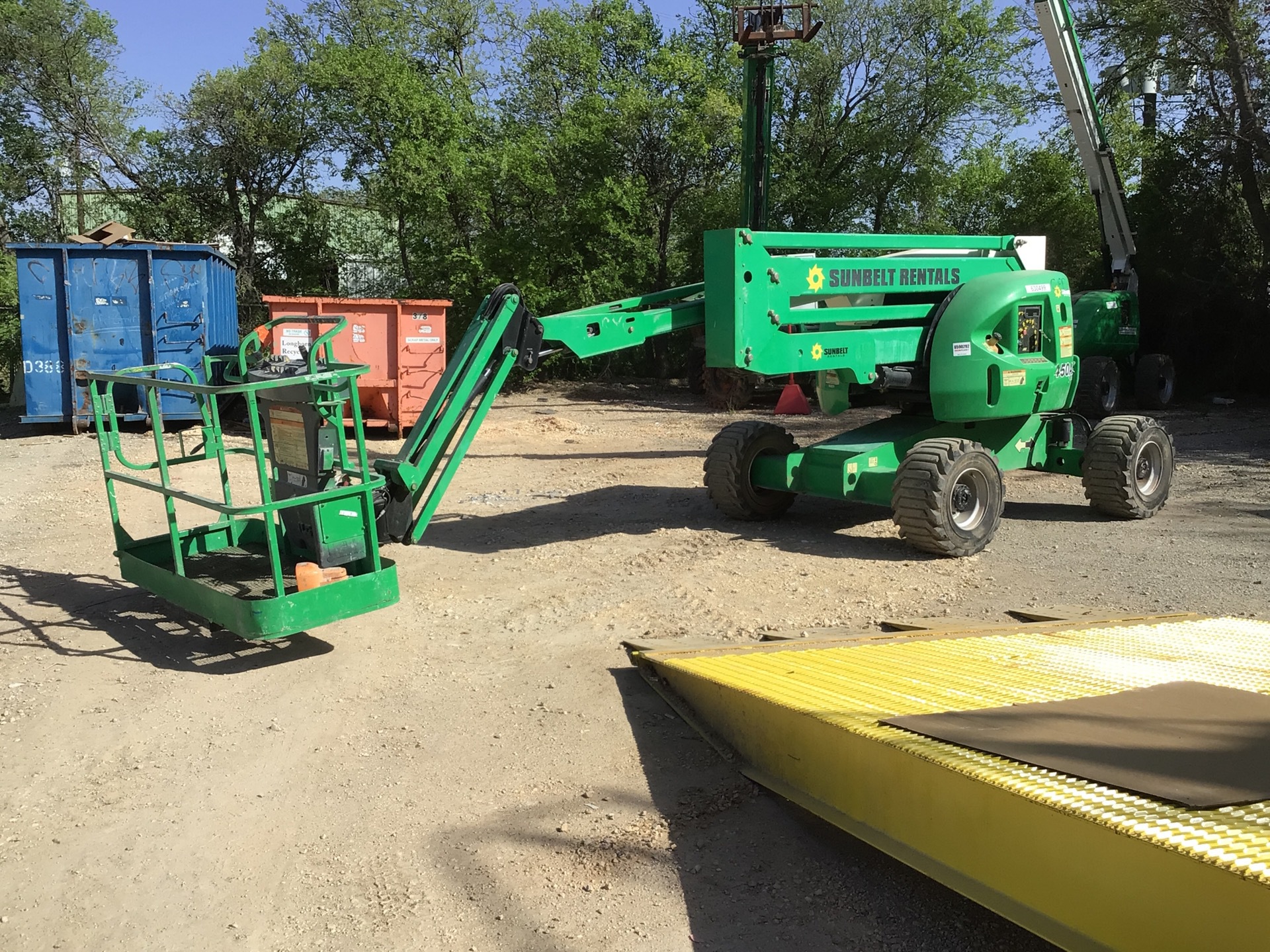 2014 JLG 450AJ Series II 4WD Diesel Articulating Boom Lift