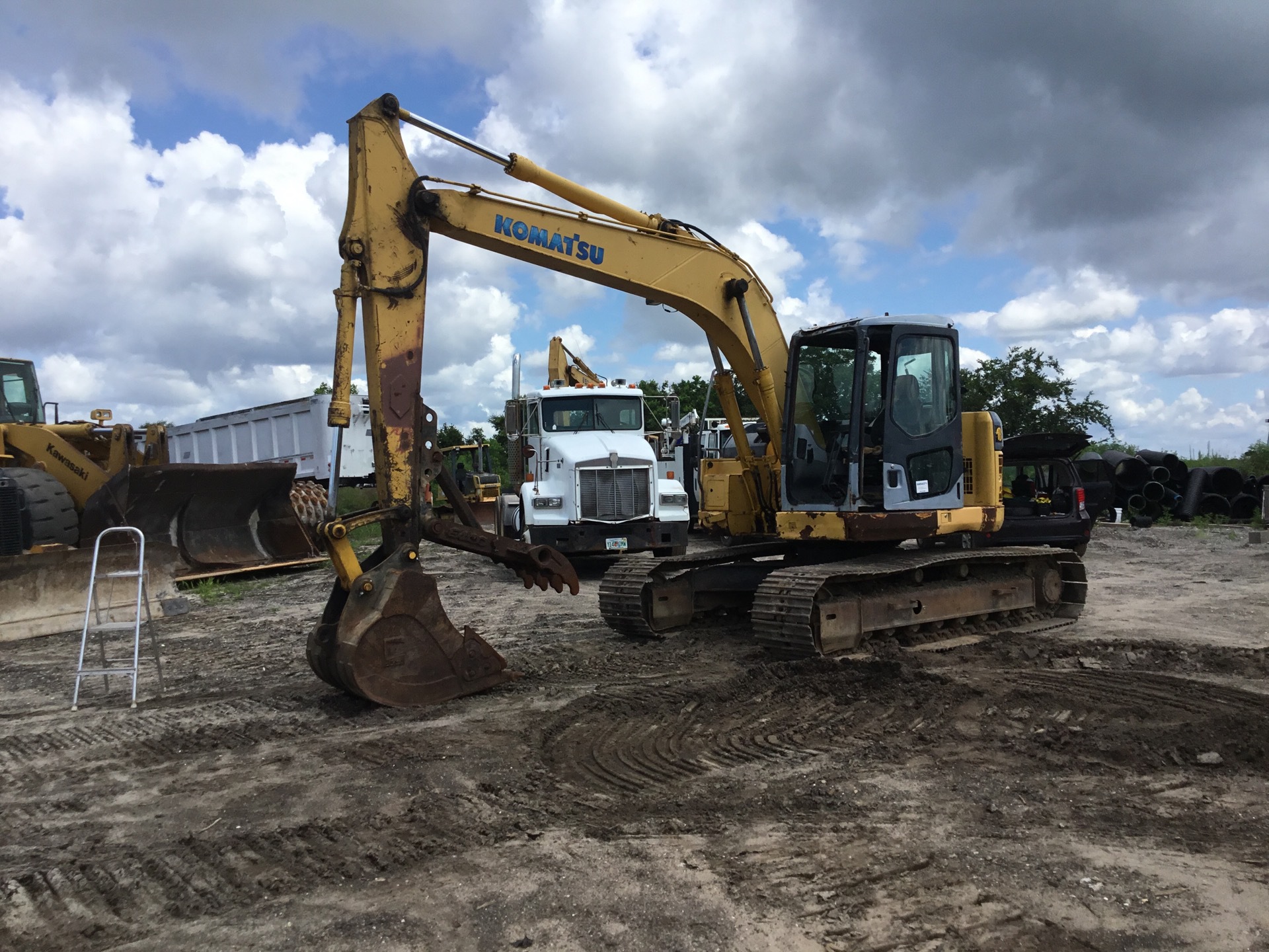 2007 Komatsu PC138 USLC-2EL Tracked Excavator