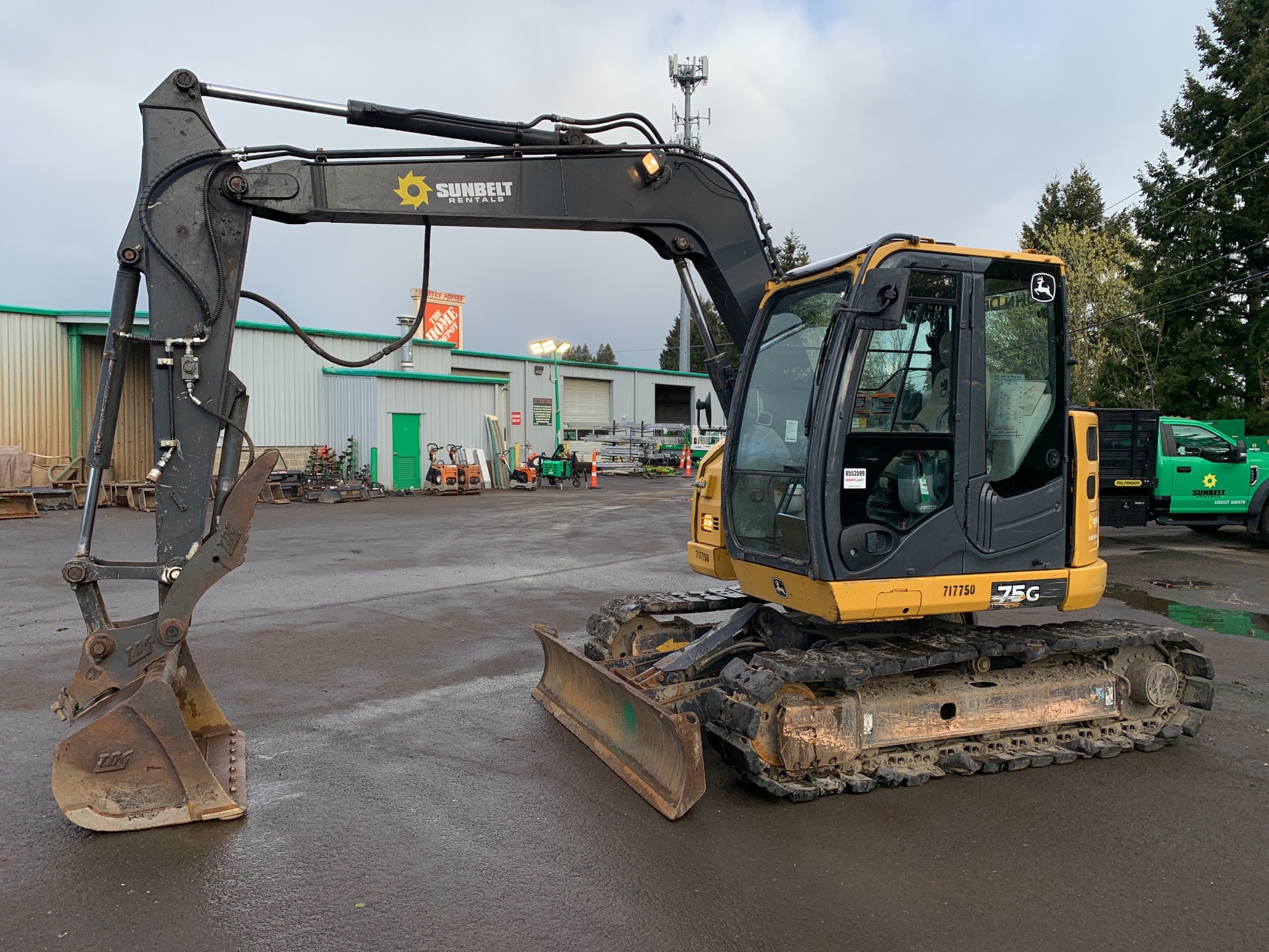 2015 John Deere 75G Mini Excavator