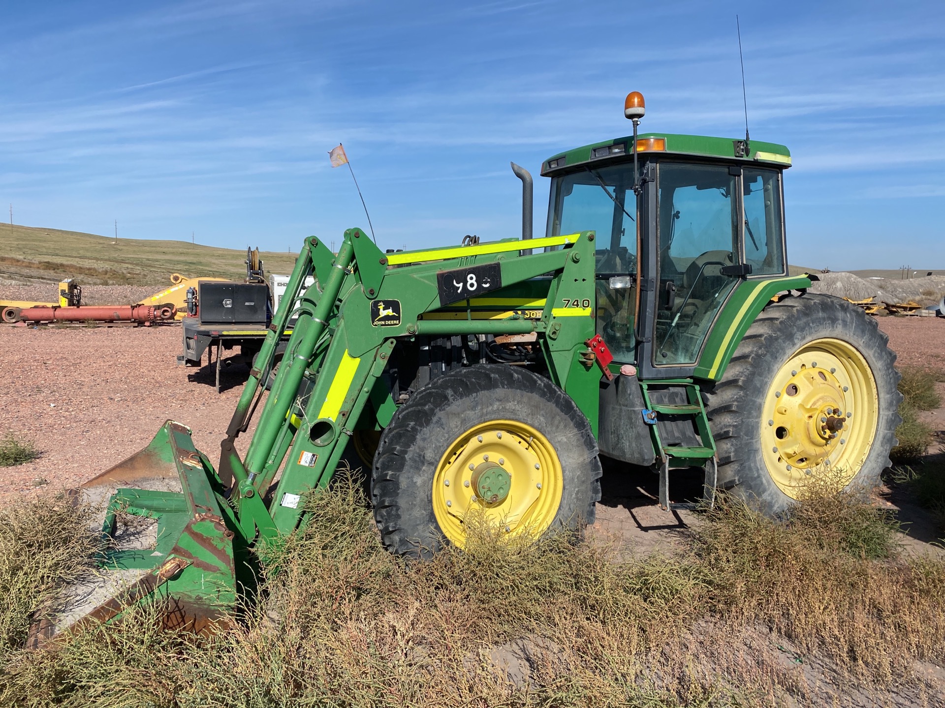 2002 John Deere 7410 4WD Tractor