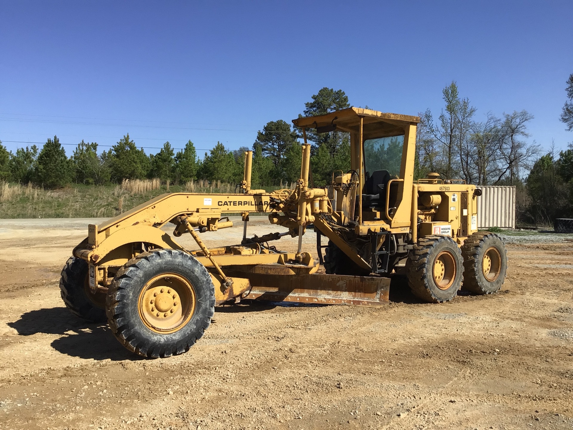 1975 Cat 12G Motor Grader