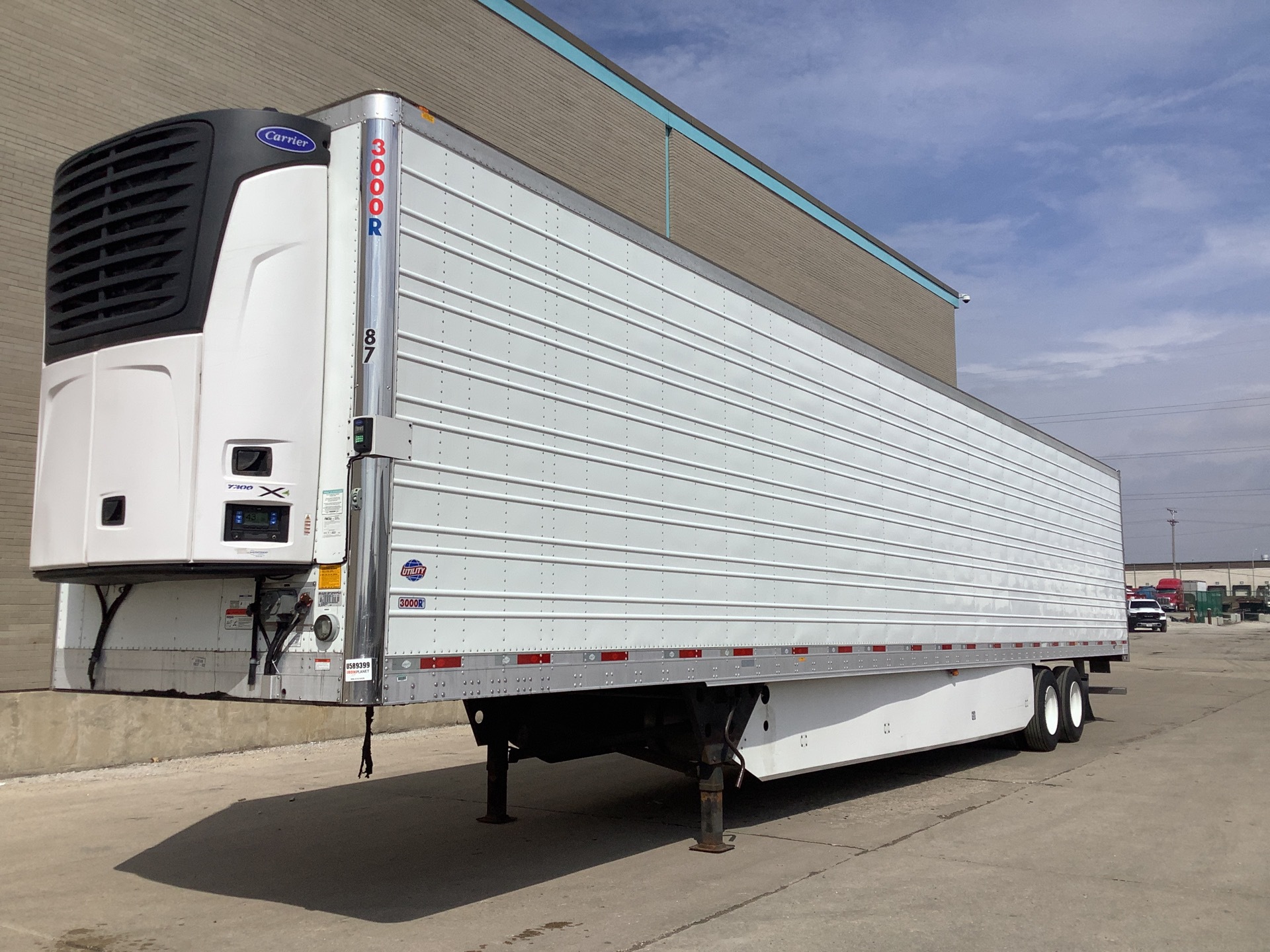 2019 Utility VS2RA 53 ft T/A Refrigerated Trailer