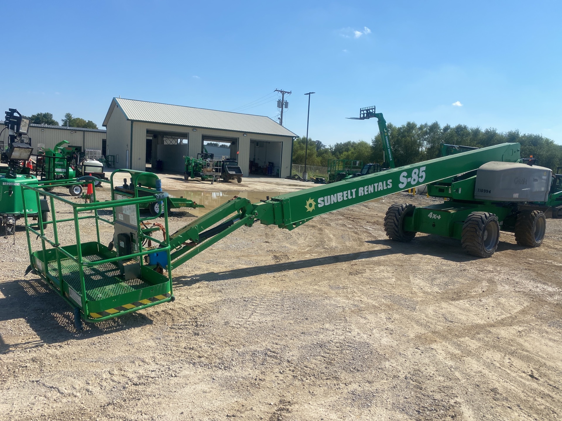 2015 Genie S-85 4WD Diesel Telescopic Boom Lift