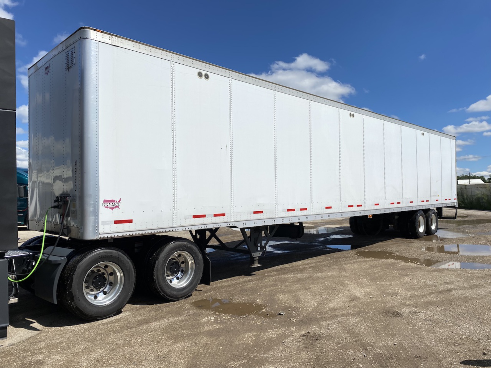 2015 Wabash DVLSHPC 53 ft T/A Van Trailer