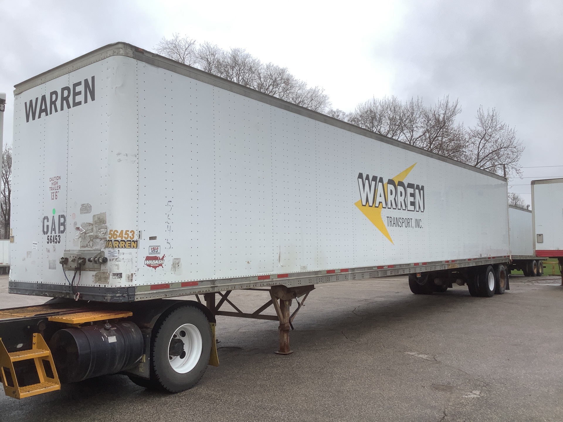 2006 Wabash DVLHHSA 53 ft T/A Van Trailer