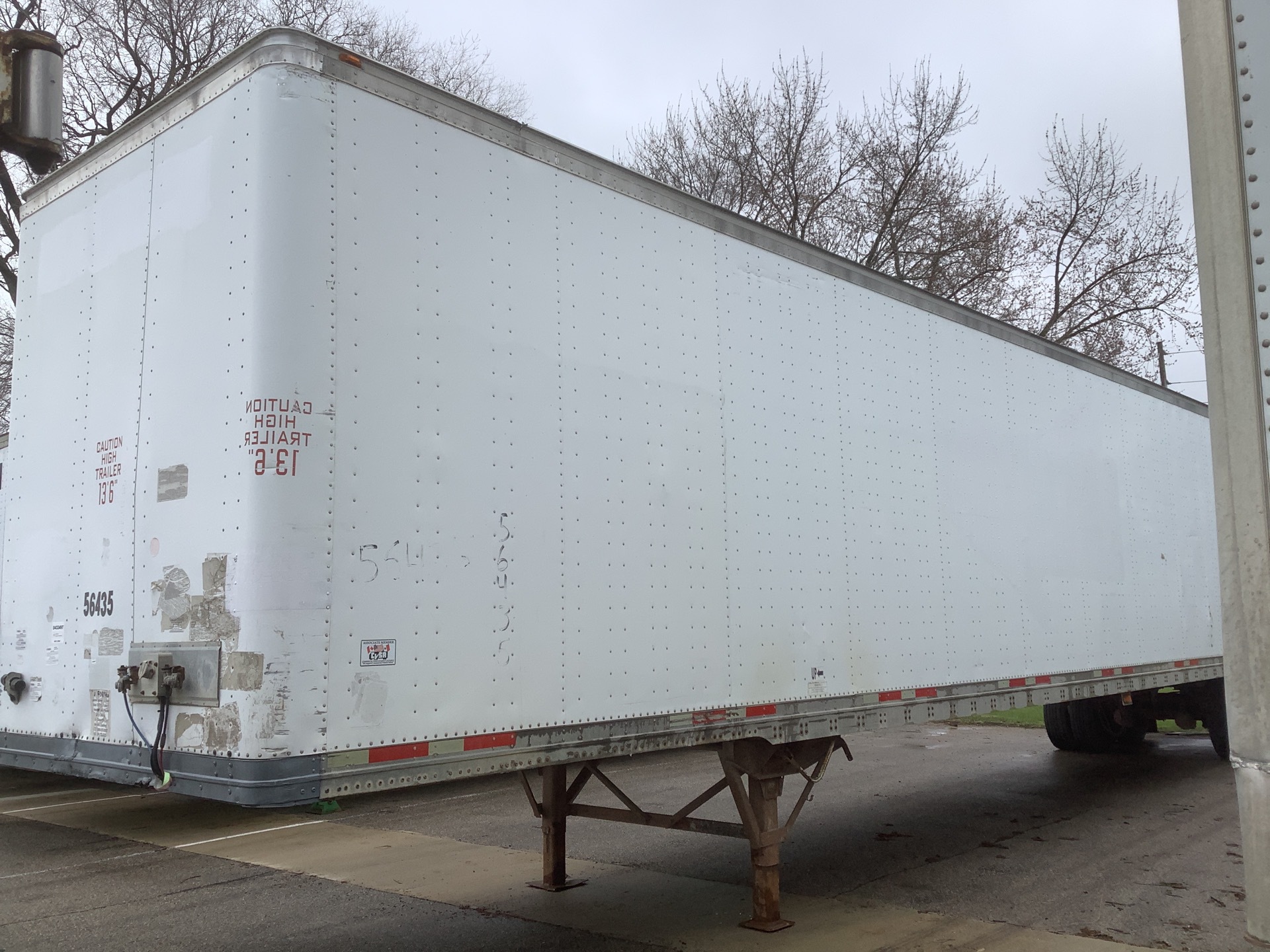 2006 Wabash DLVHHSA T/A Van Trailer