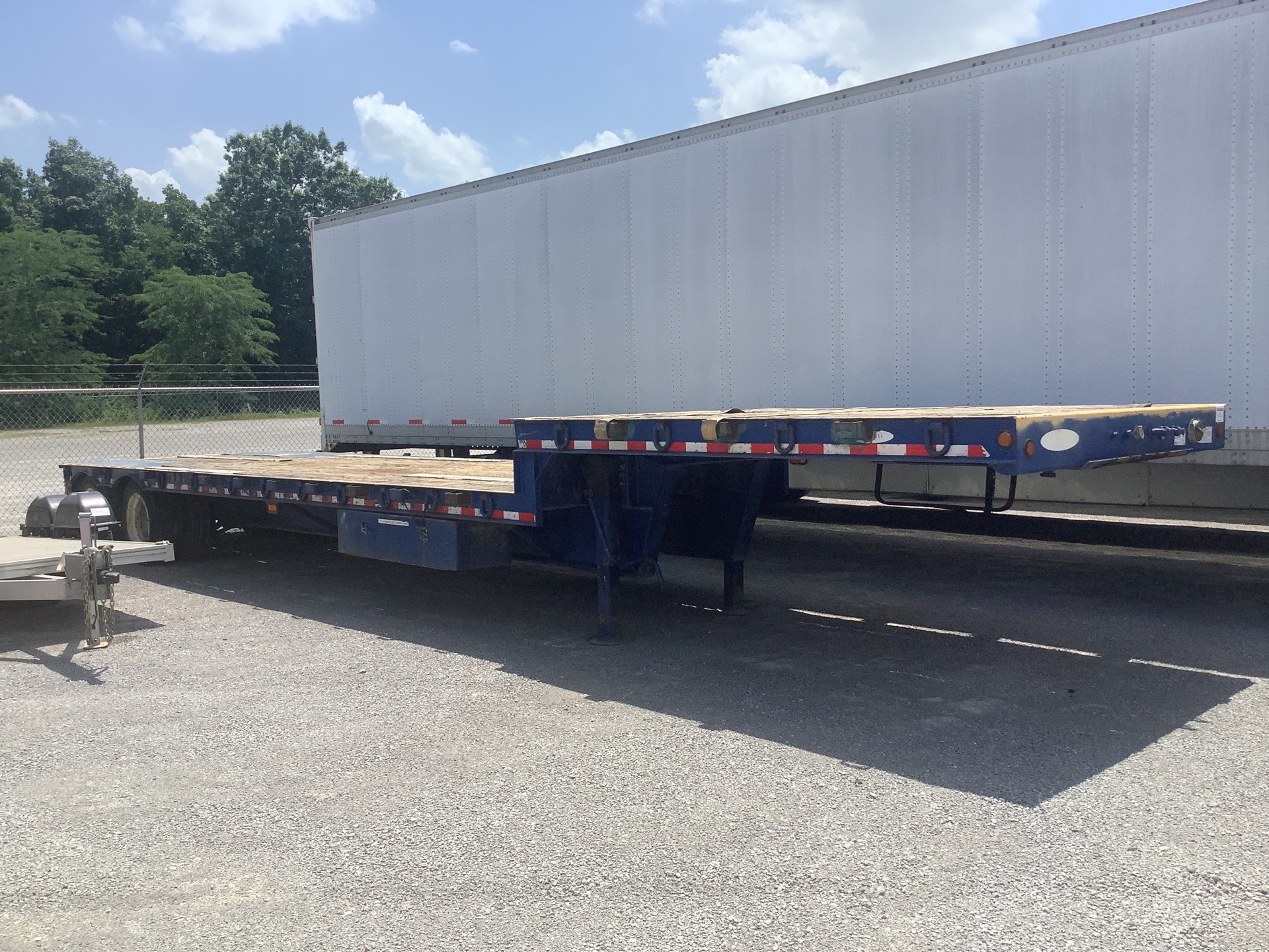 2011 Ledwell LW38SDT T/A Single Drop Step Deck Trailer