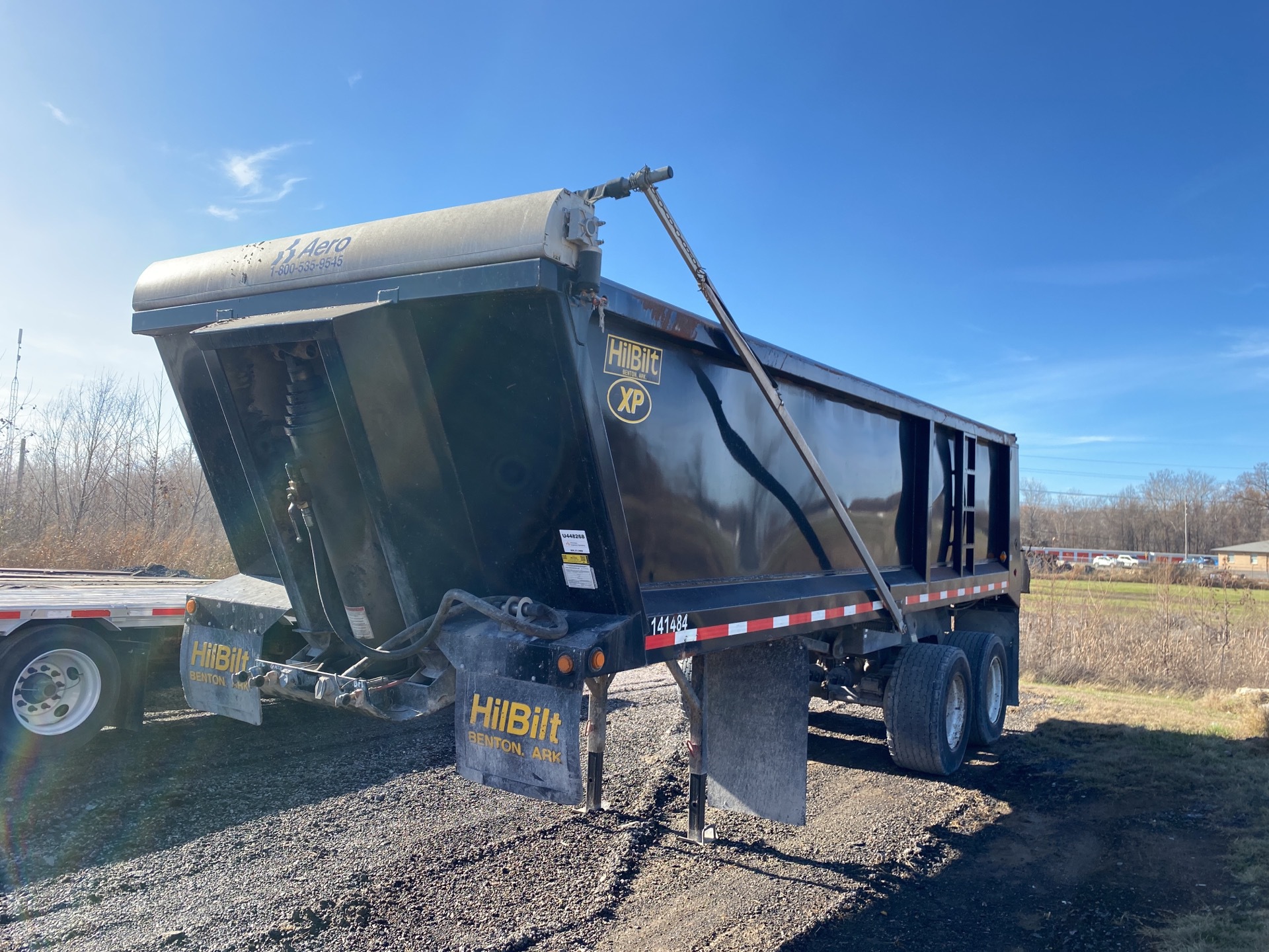 2015 Hilbilt 20 ft T/A End Dump Trailer