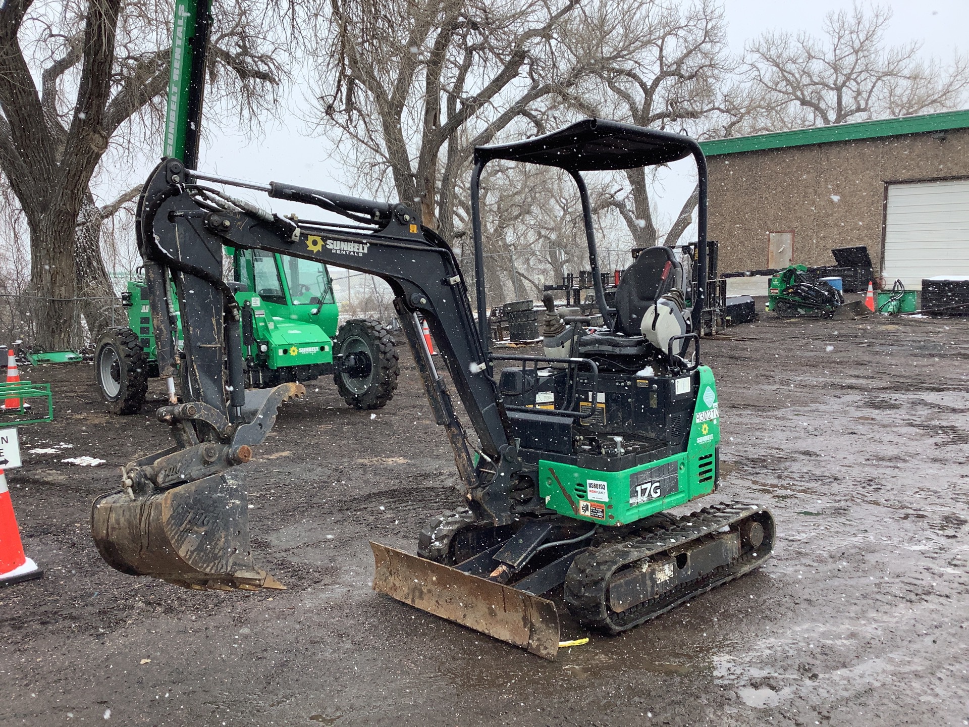 2016 John Deere 17G Mini Excavator