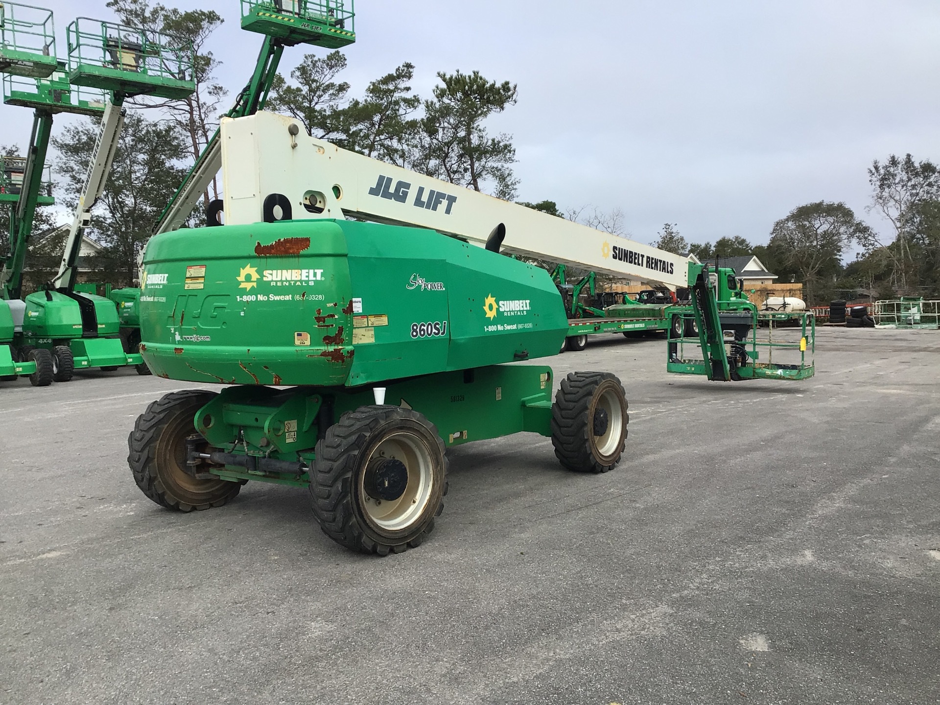 2014 JLG 860SJ 4WD Diesel Telescopic Boom Lift