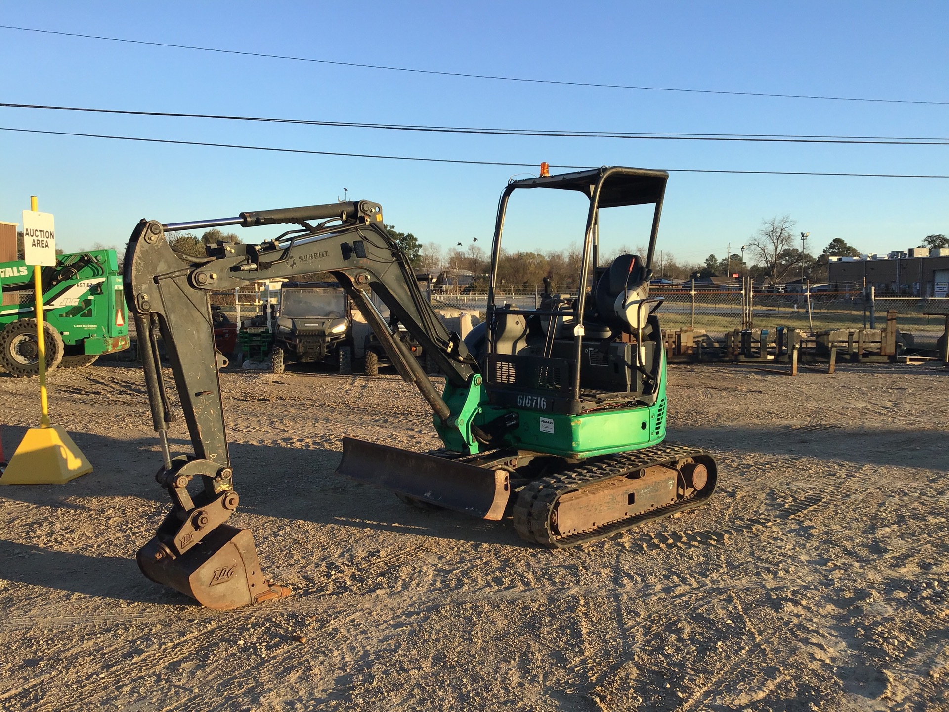 2014 John Deere 27D Mini Excavator