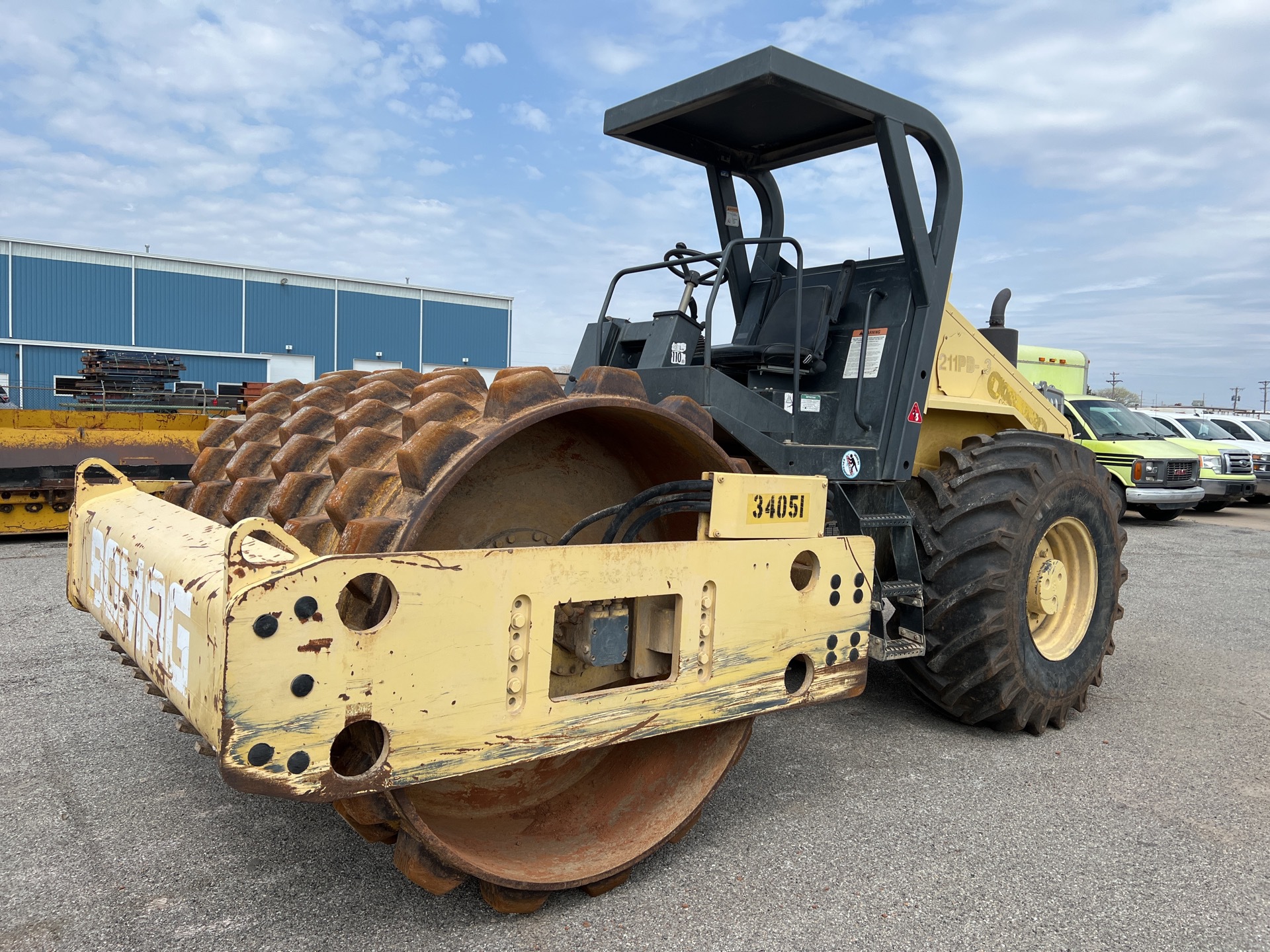 2002 Bomag BW211PD-3 Padfoot Drum Compactor