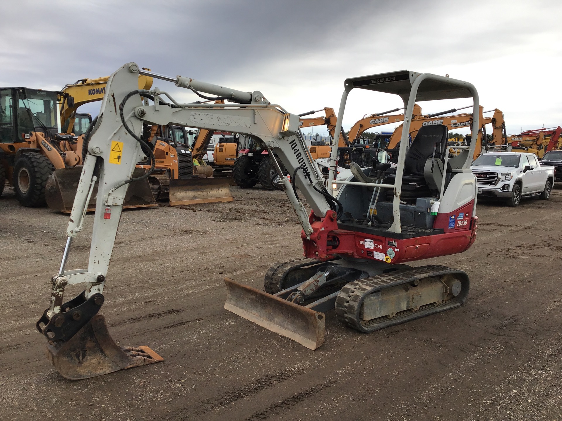 2015 Takeuchi TB230 Mini Excavator