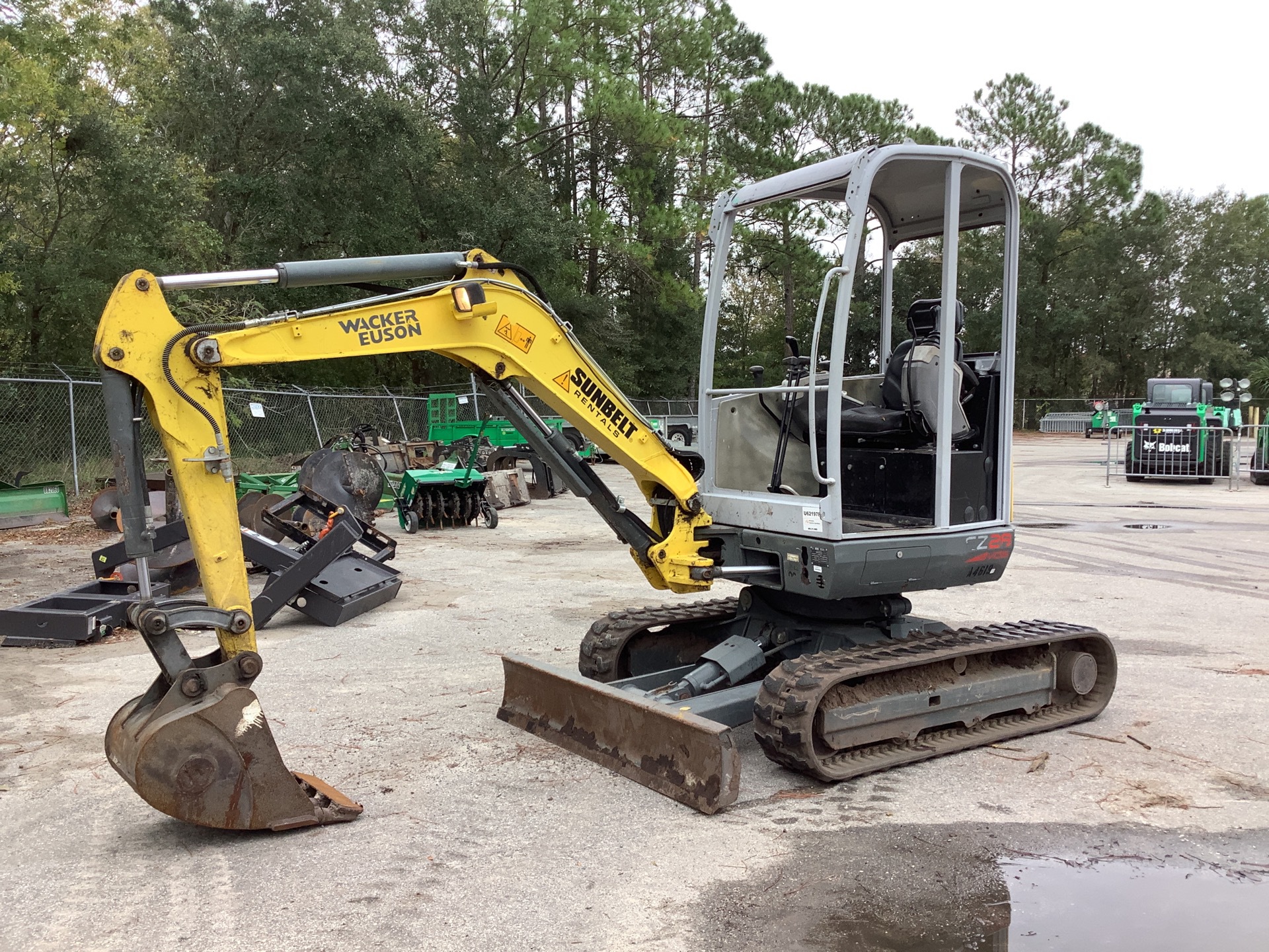 2018 Wacker Neuson EZ28 Mini Excavator