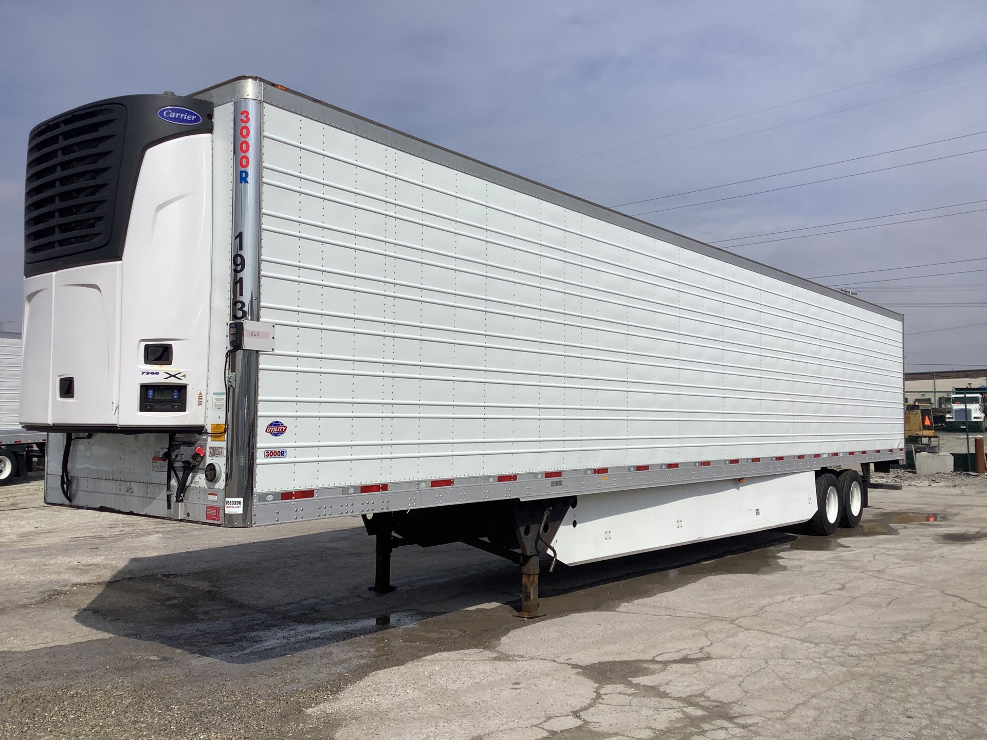 2019 Utility VS2RA 53 ft T/A Refrigerated Trailer