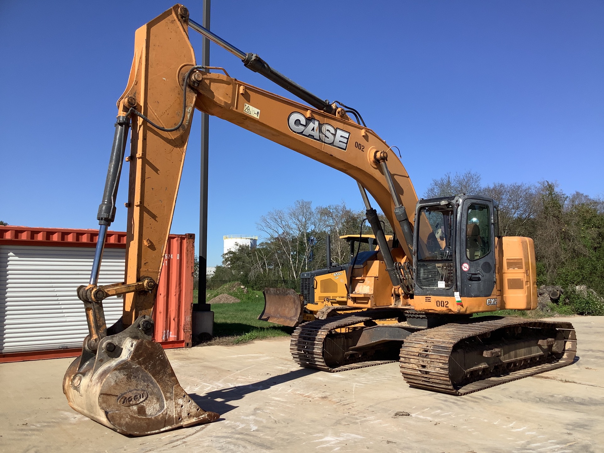 2012 Case CX225 SR Tracked Excavator