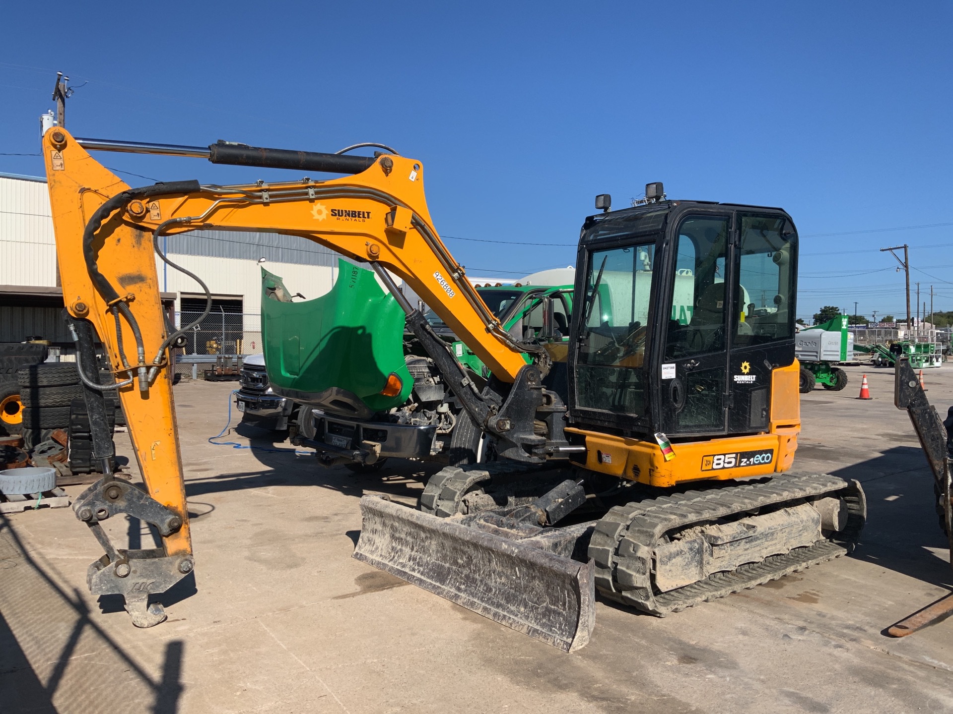 2016 JCB 85Z-1 Eco Mini Excavator