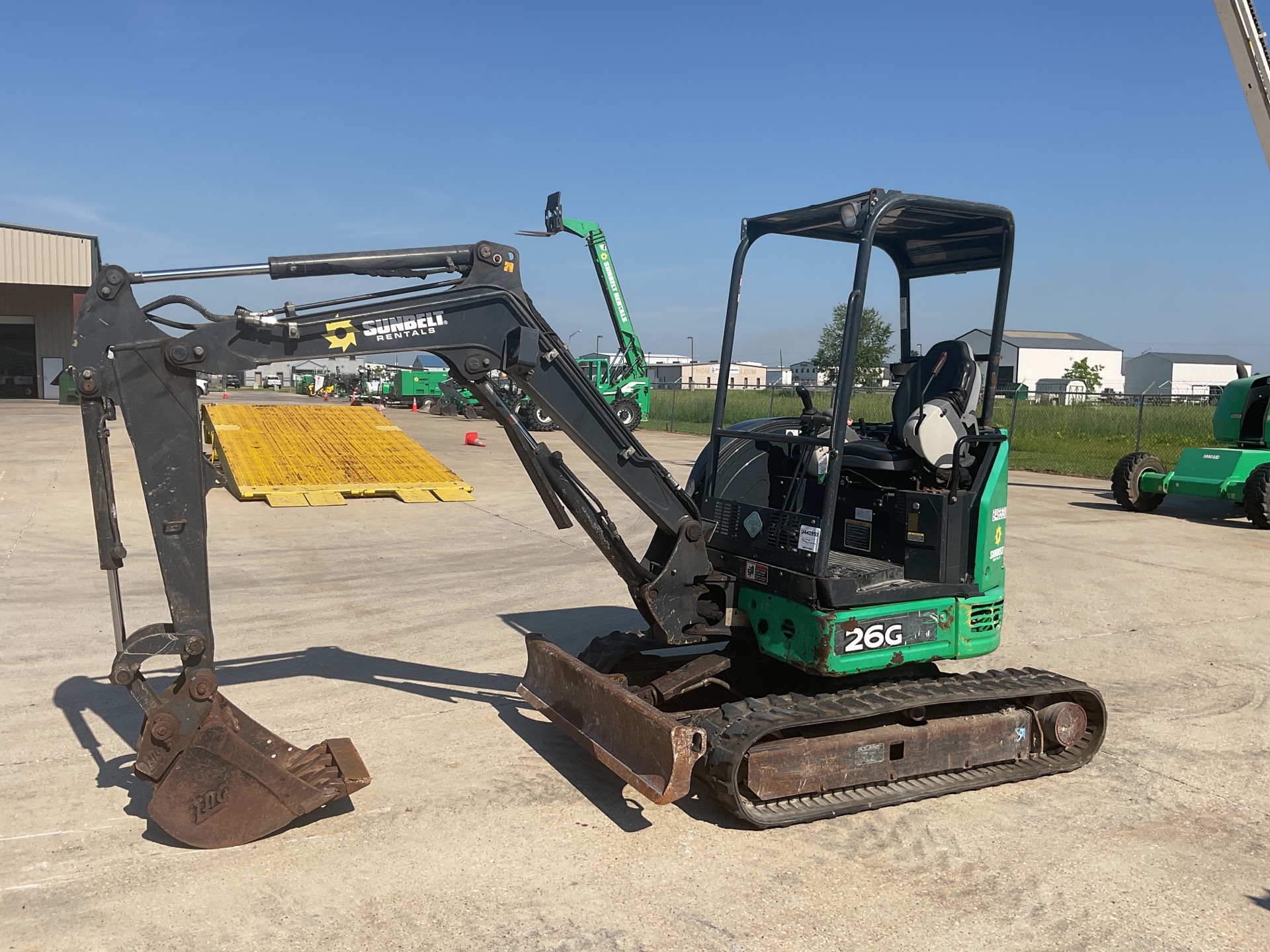 2016 John Deere 26G Mini Excavator