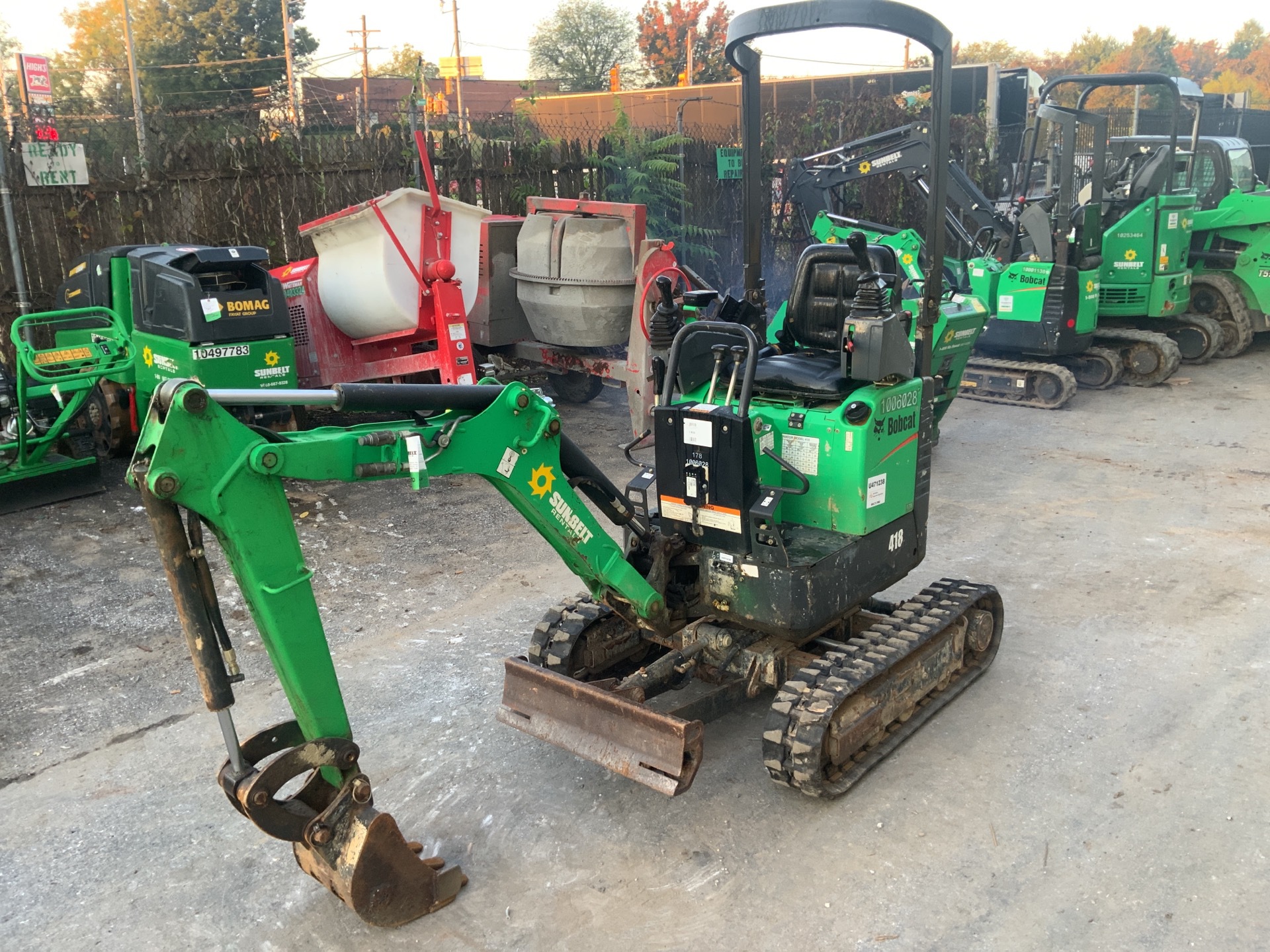 2017 Bobcat 418 Mini Excavator