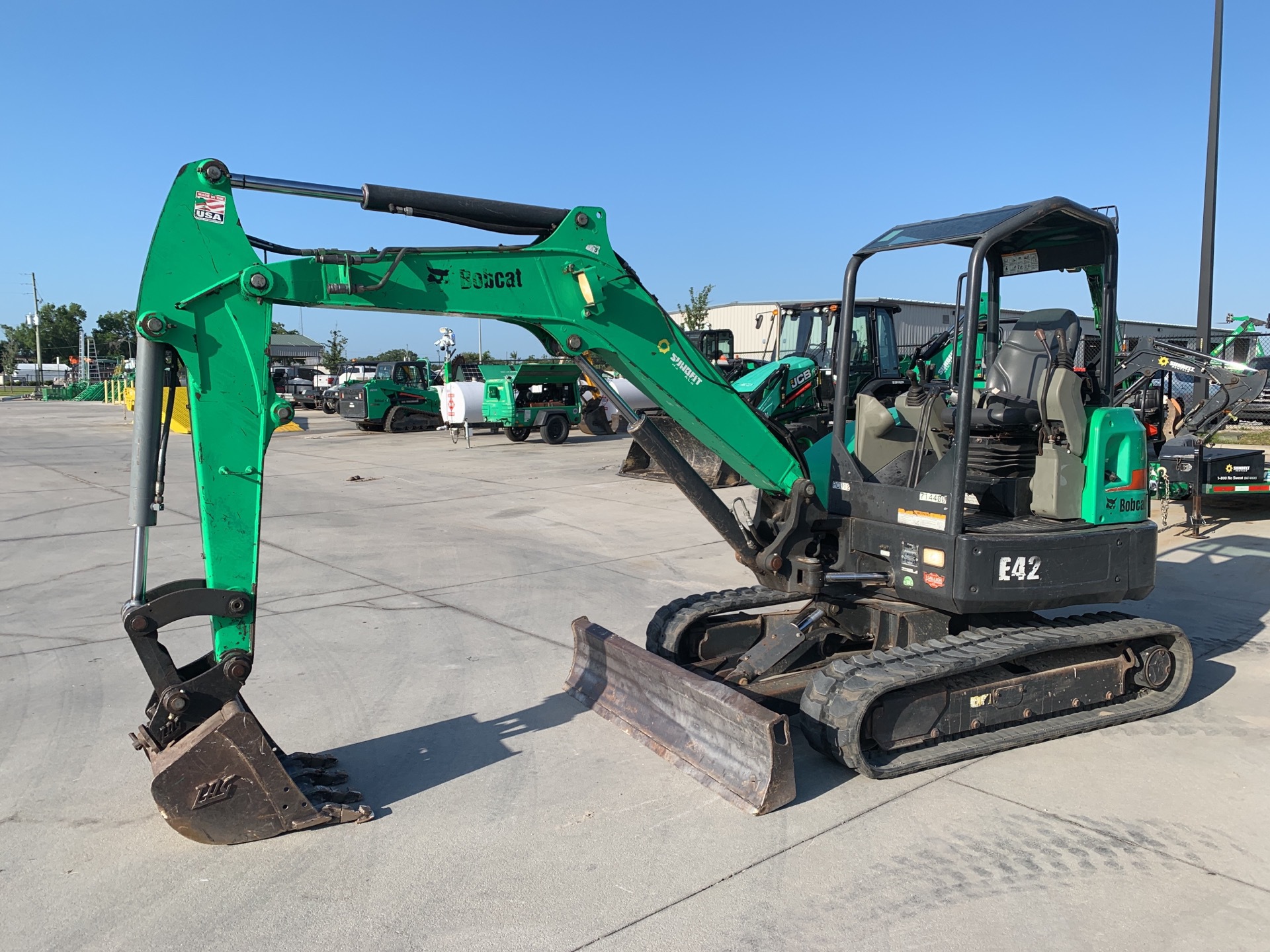 2015 Bobcat E42 Mini Excavator