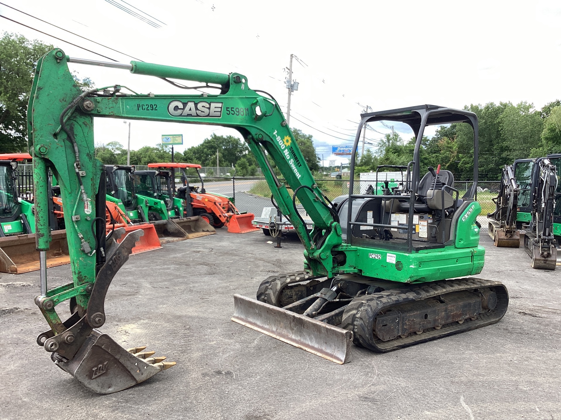 2013 Case CX55B Mini Excavator