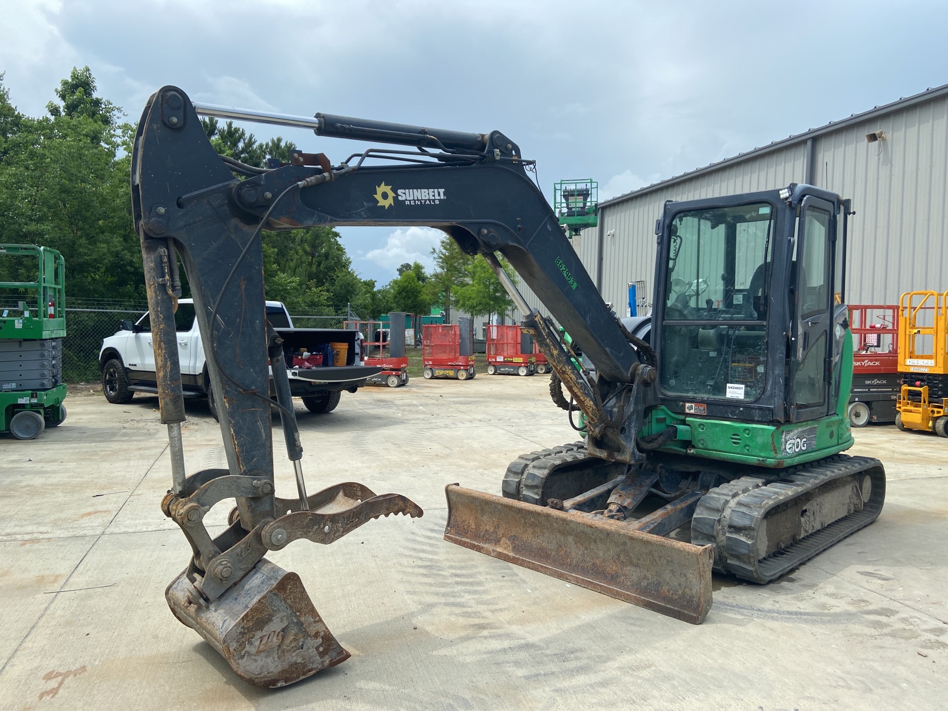 2016 John Deere 60G Mini Excavator