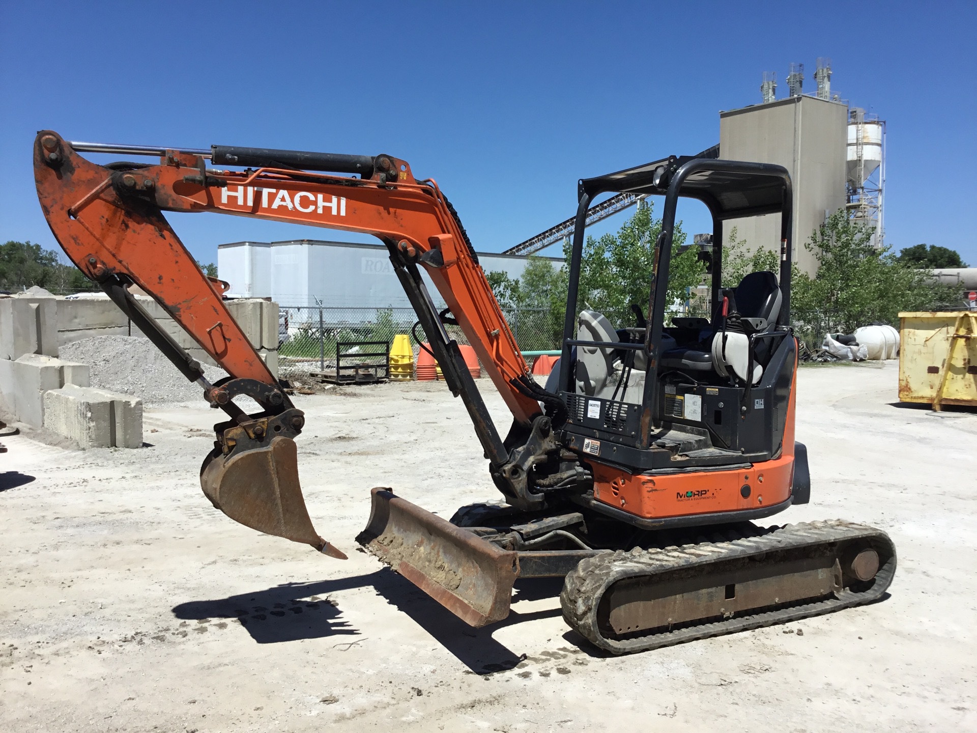 2014 Hitachi ZX35U-5N Mini Excavator