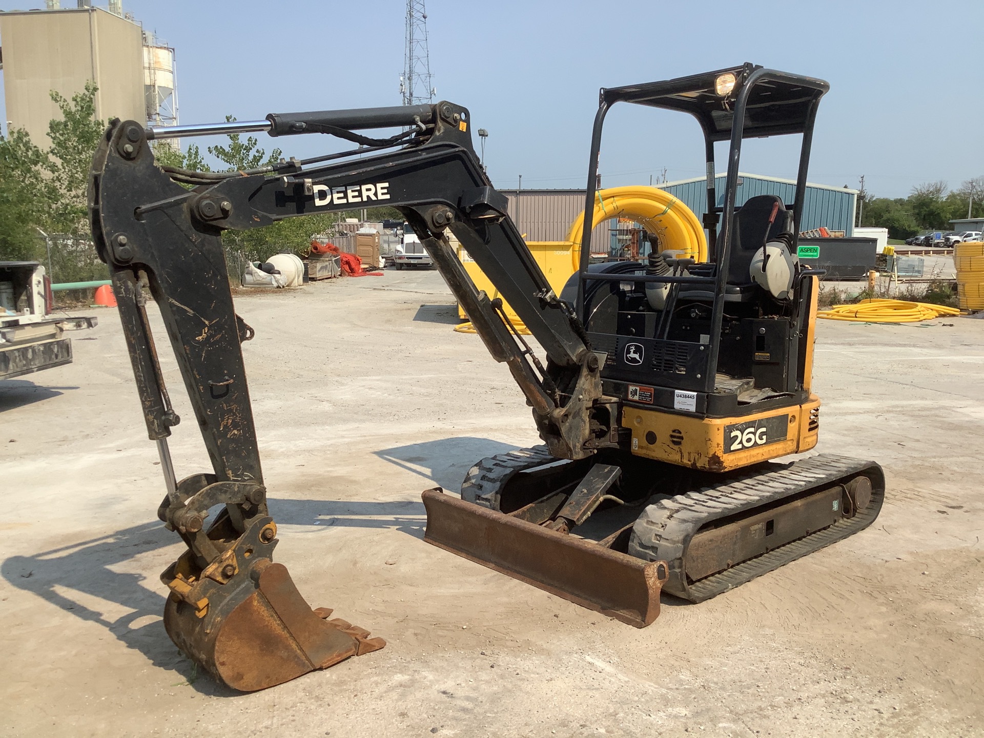 2015 John Deere 26G Mini Excavator