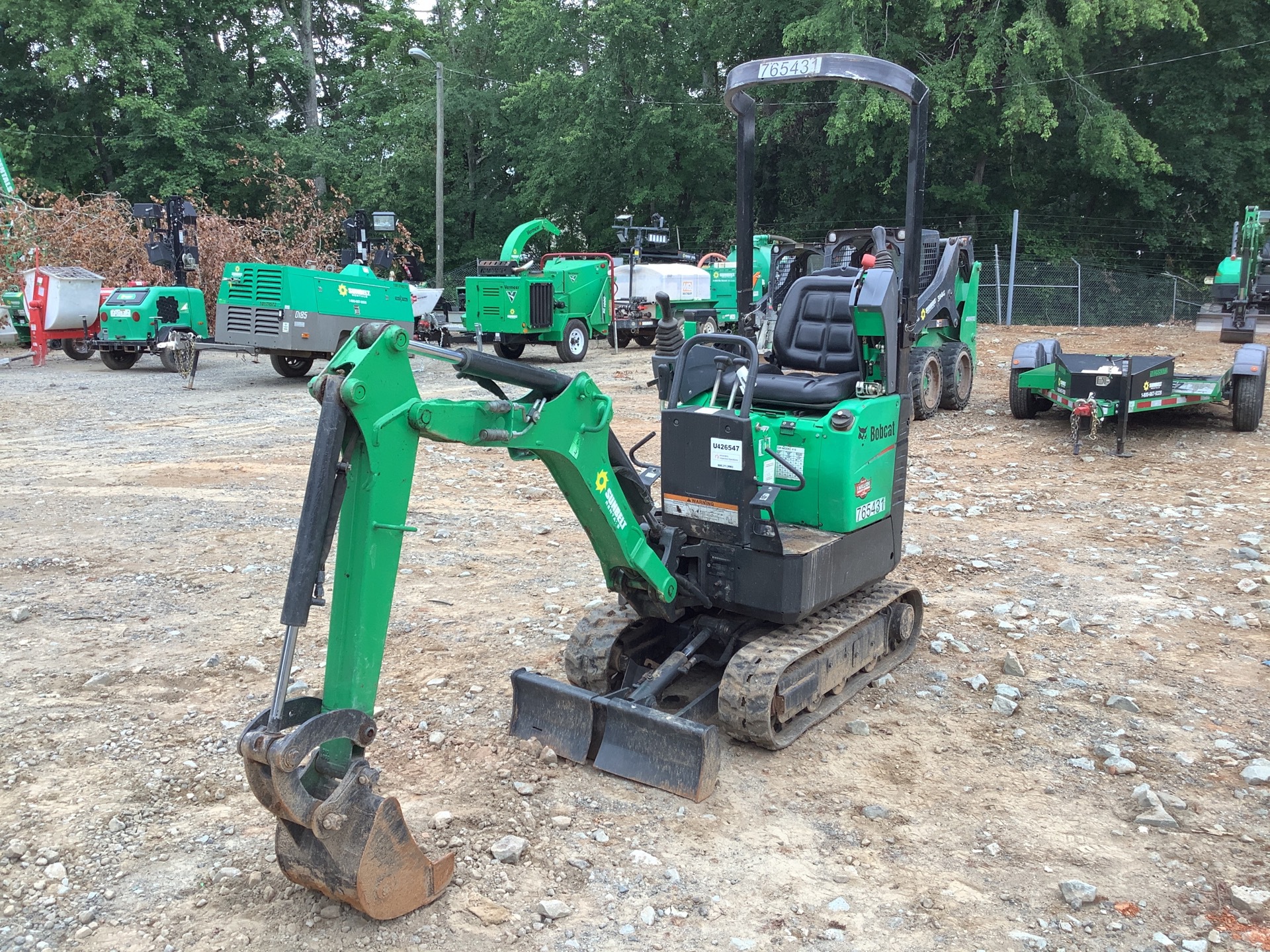 2015 Bobcat 418AA Mini Excavator