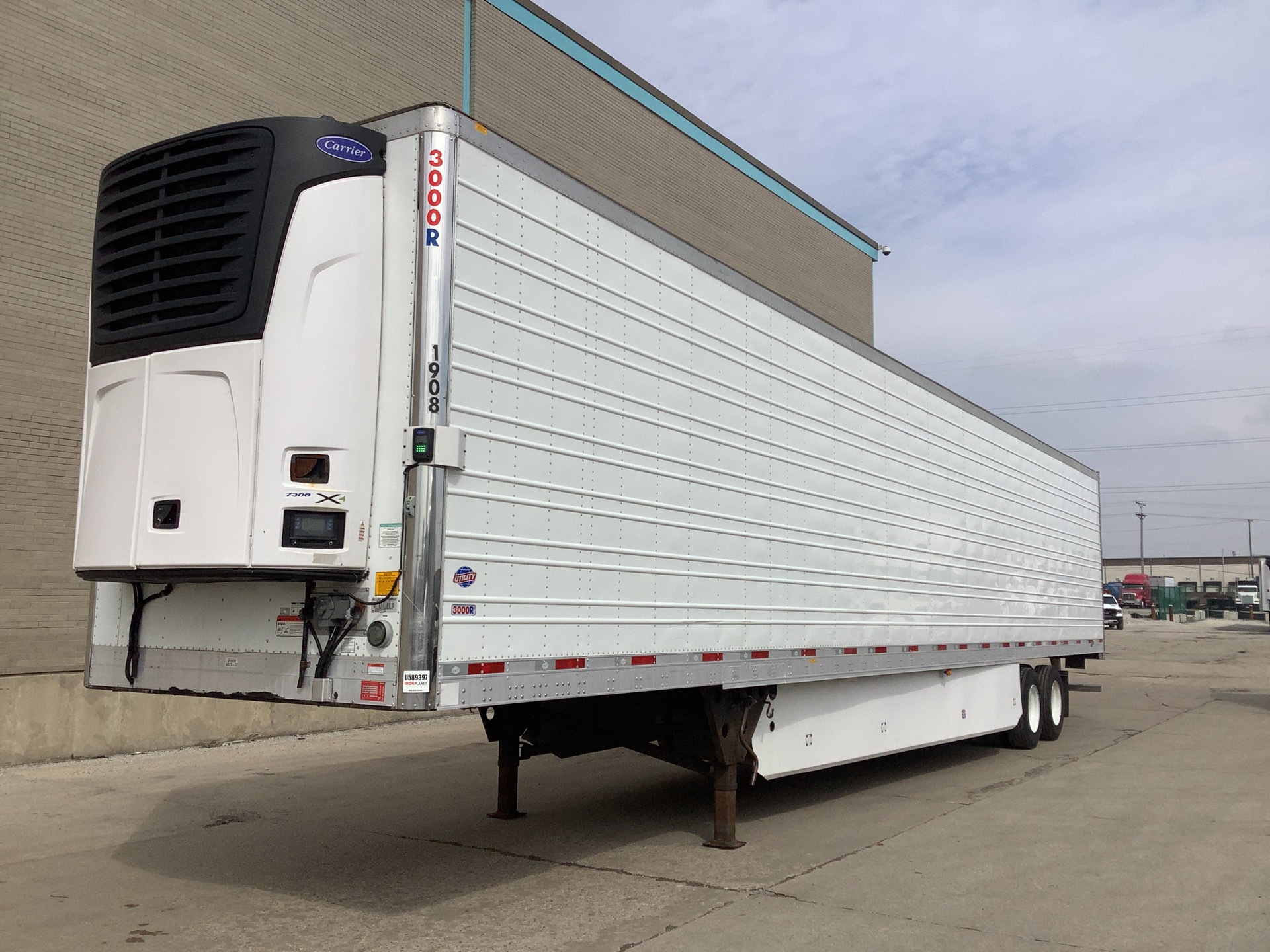 2019 Utility VS2RA 53 ft T/A Refrigerated Trailer