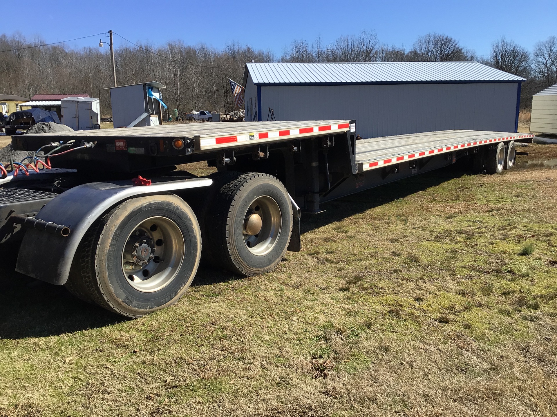 2017 Fontaine HCITX22RSA T/A Step Deck Trailer