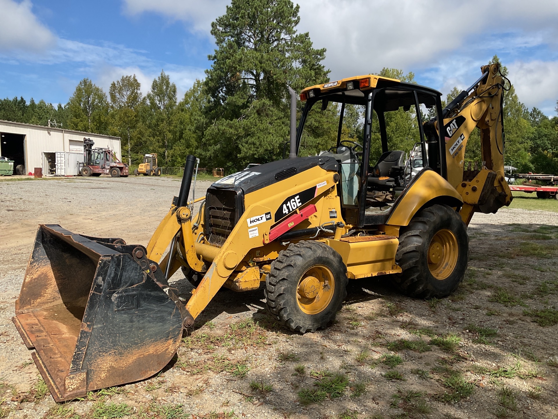 2010 Cat 416E 4x4 Backhoe Loader