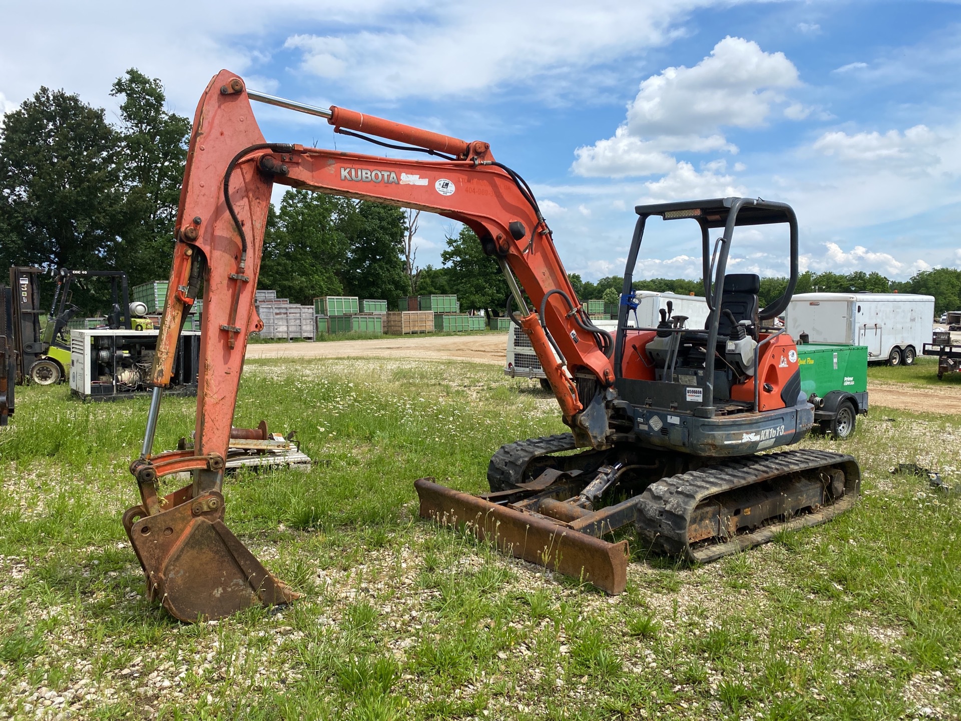 2007 Kubota KX161-3 Mini Excavator