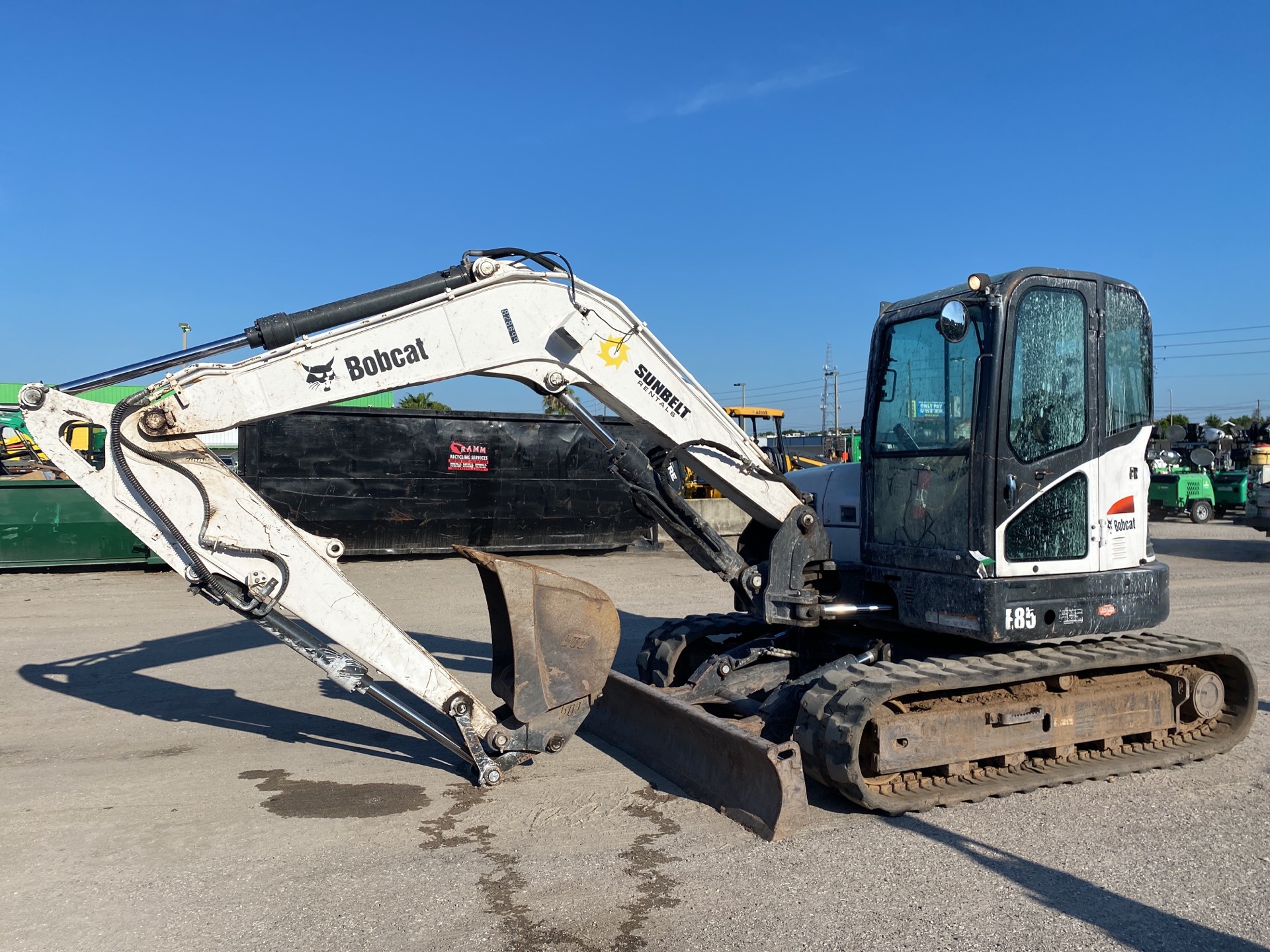 2016 Bobcat E85 M Mini Excavator