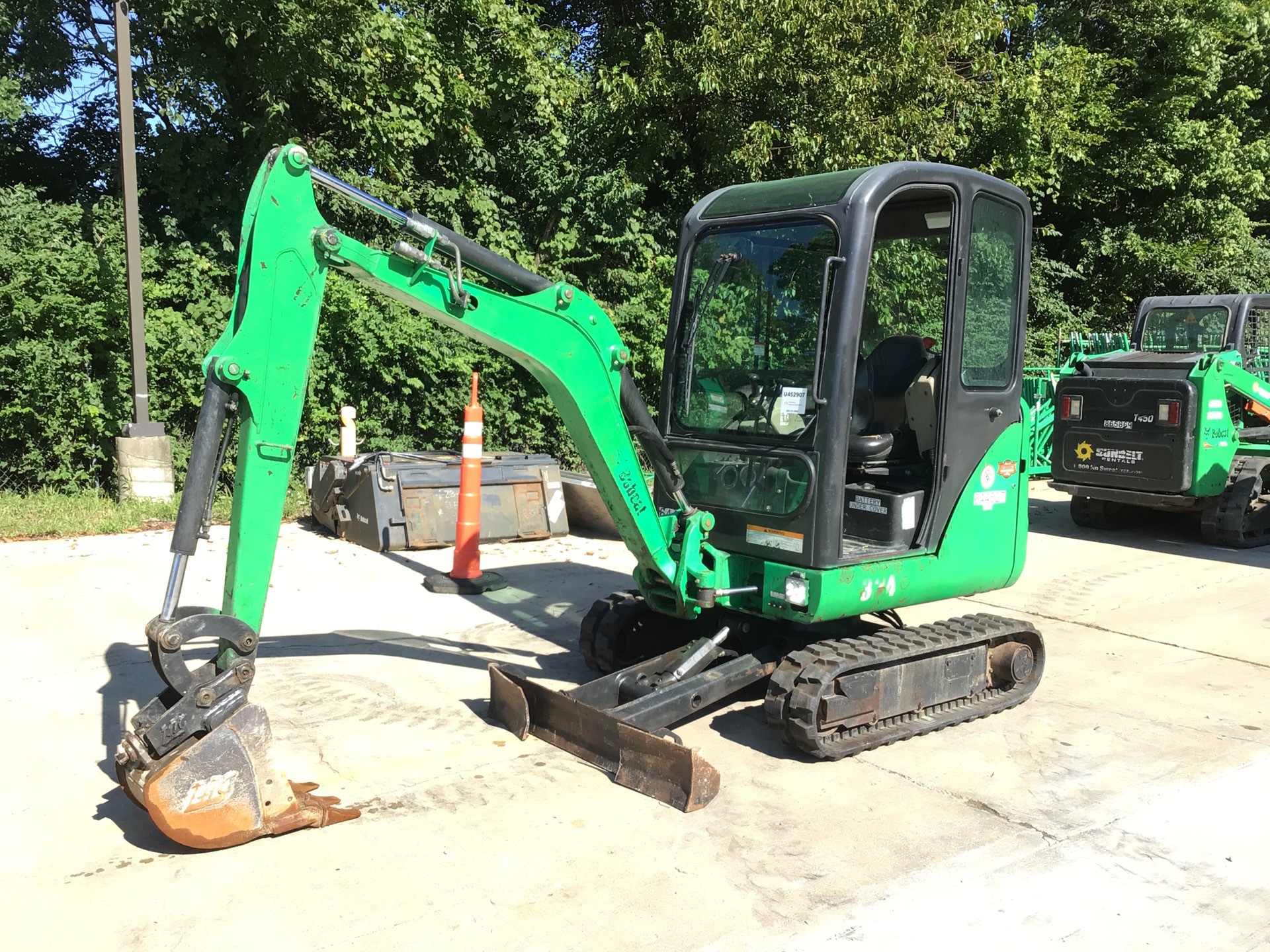 2014 Bobcat 324M Mini Excavator