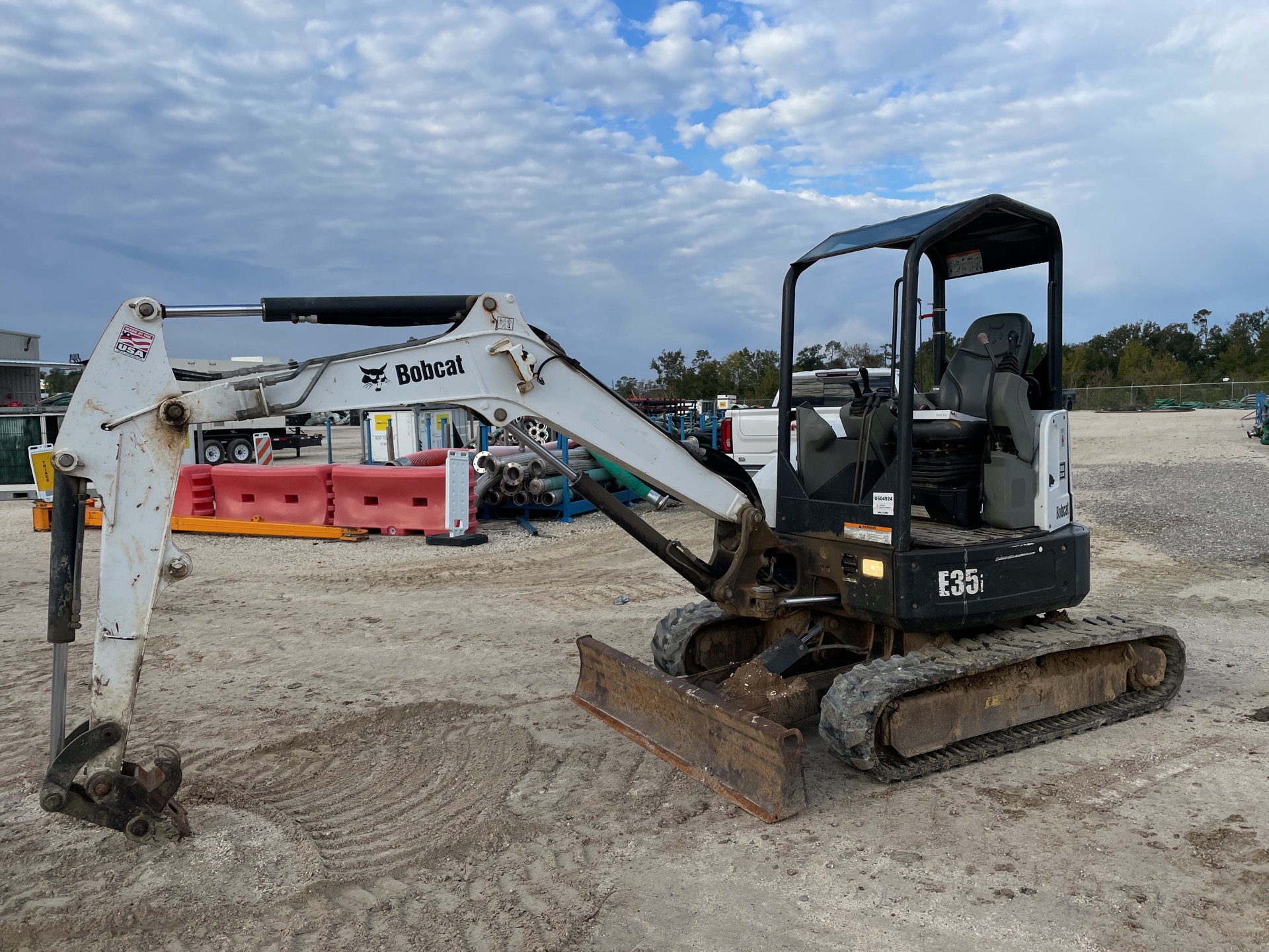 2017 Bobcat E35i Mini Excavator