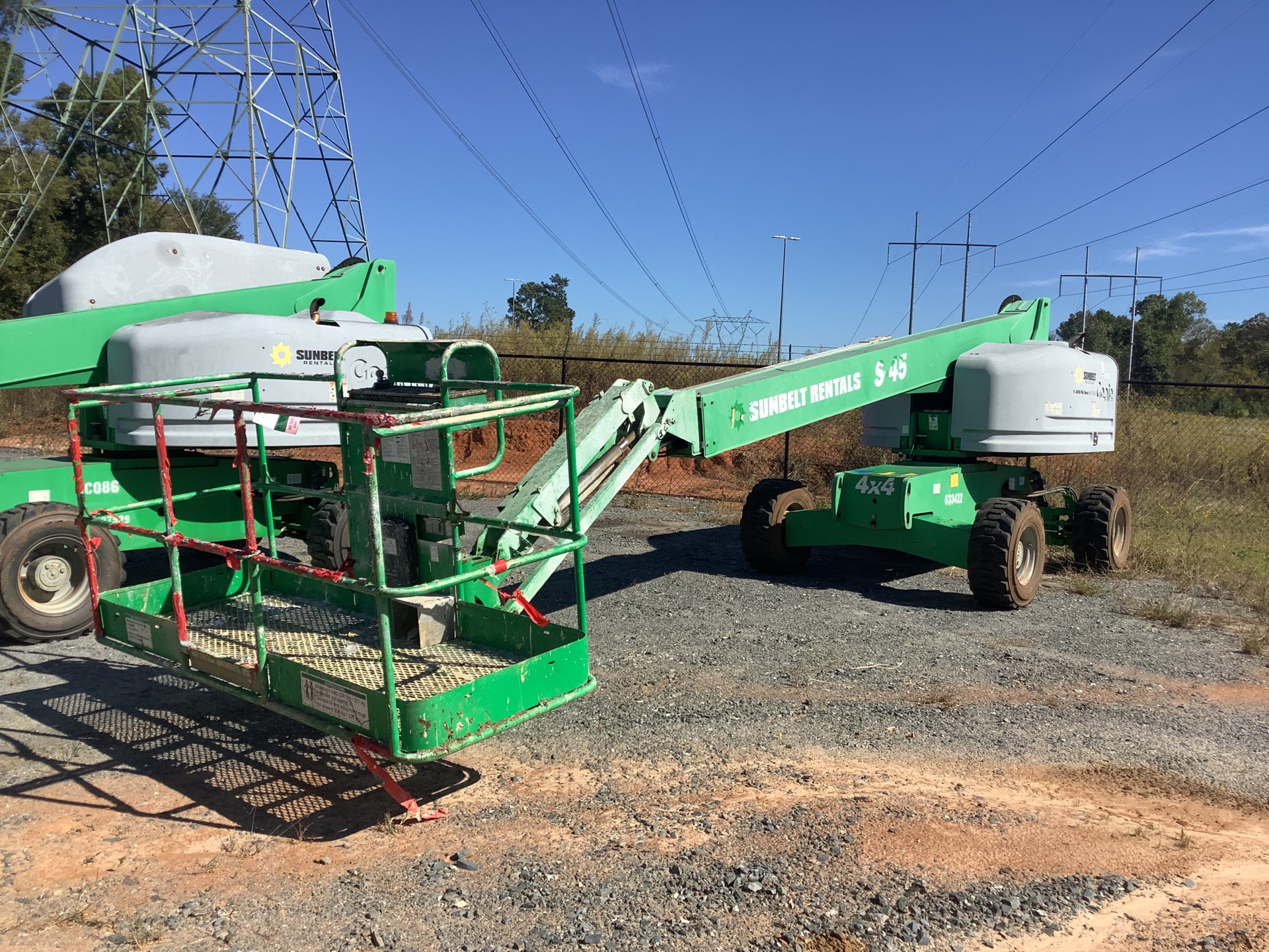 2014 Genie S-45 4WD Diesel Telescopic Boom Lift