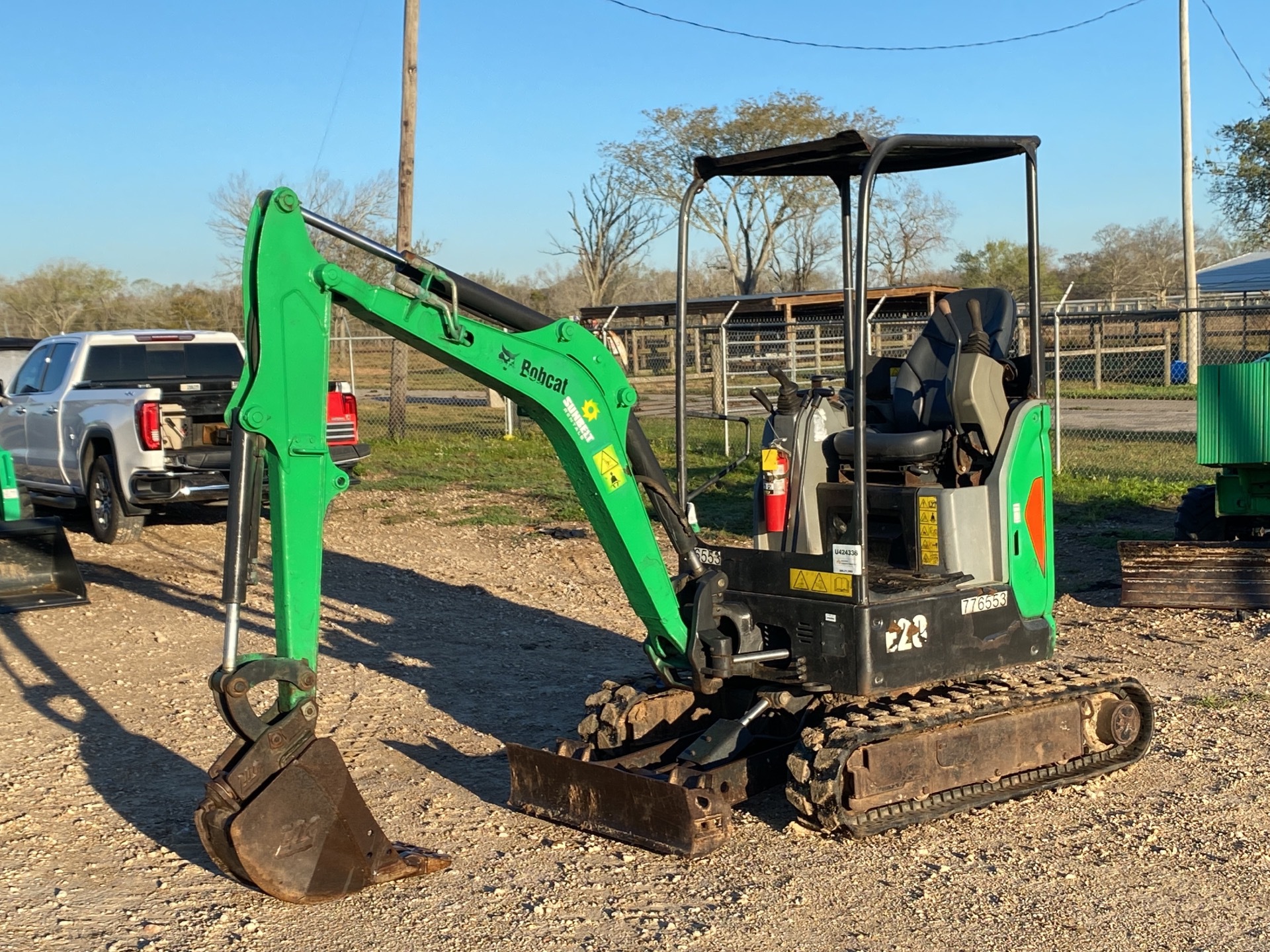 2015 Bobcat E20 Hydraulic VG Mini Excavator