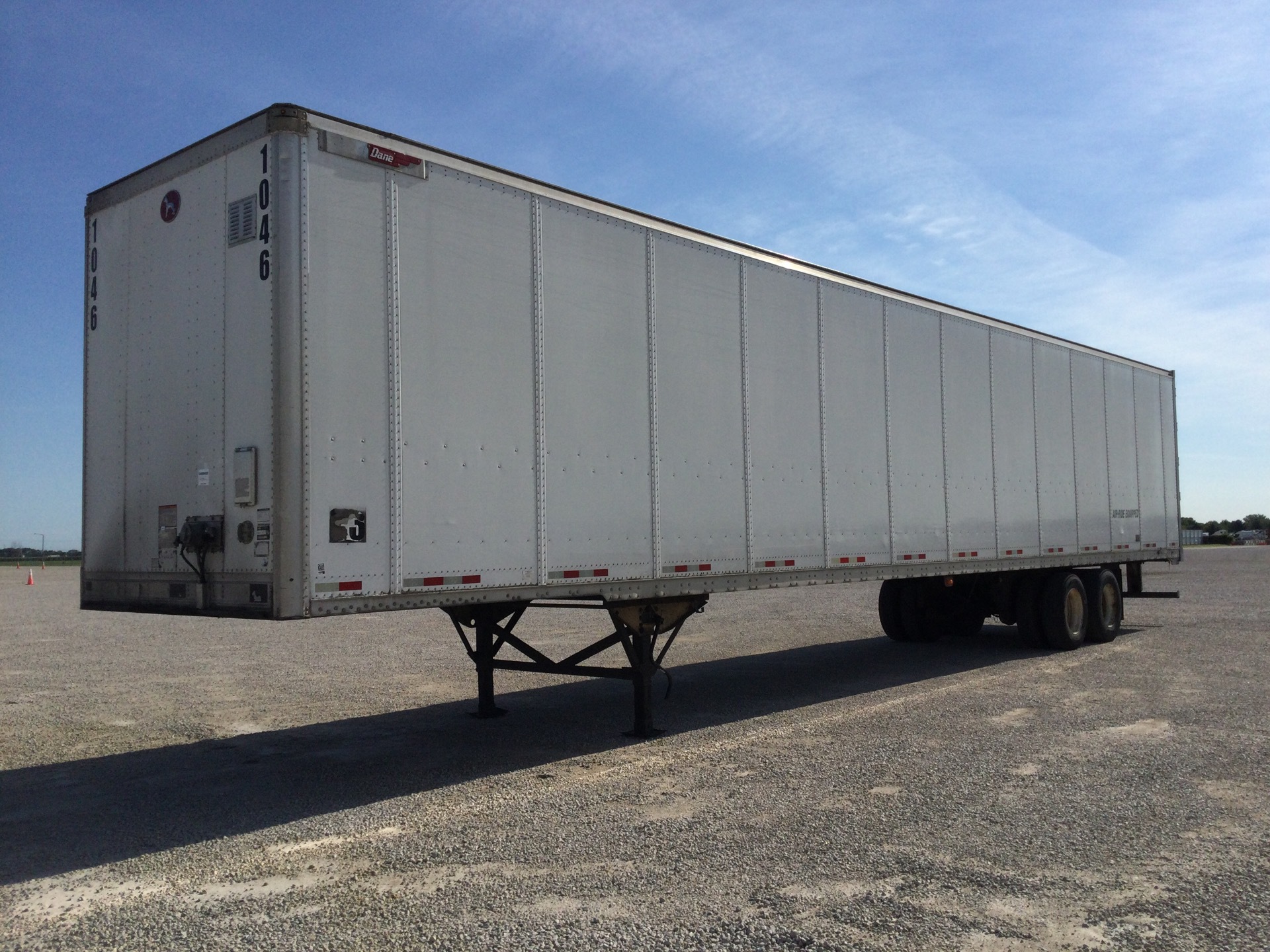 2014 Great Dane 53 ft T/A Van Trailer