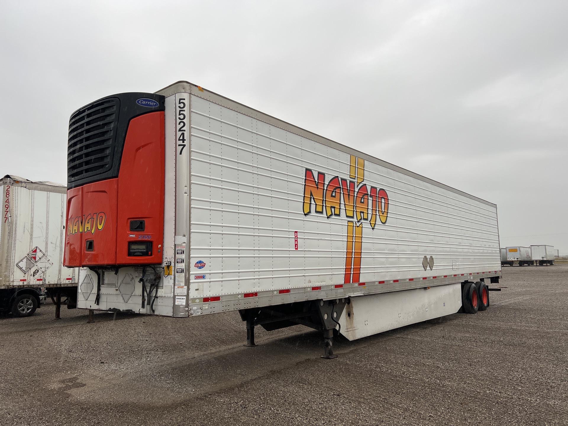 2013 Utility VS2R 53 ft x 102 in T/A Refrigerated Trailer