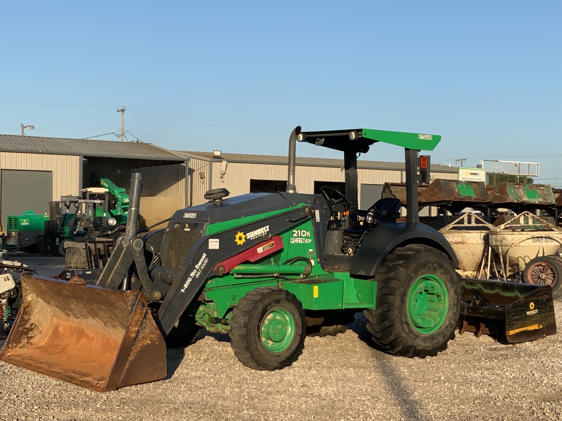 2014 John Deere 210KEP 4x4 Landscape Loader