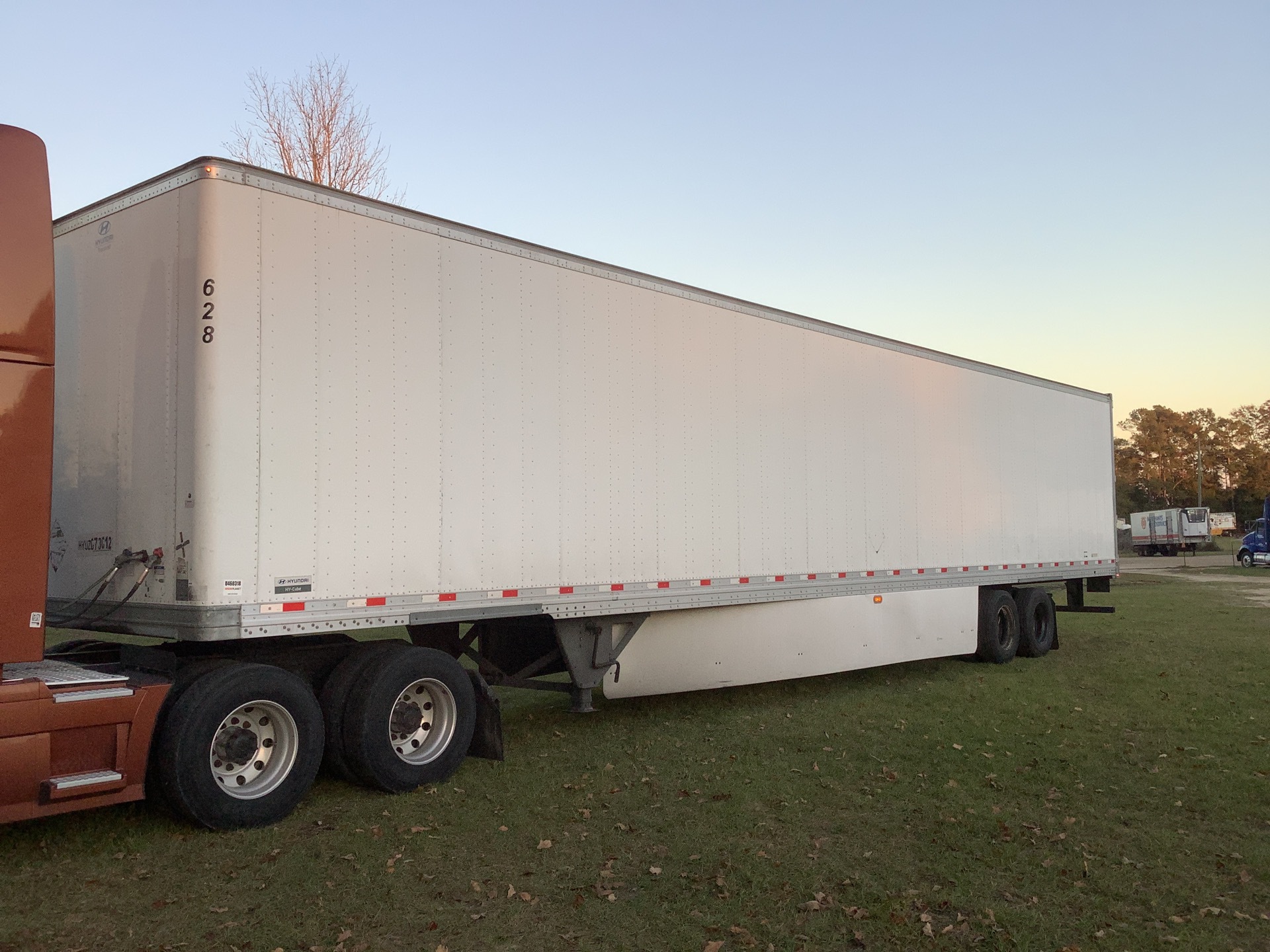 2019 Hyundai VI2530152-AJS 53 ft T/A Van Trailer