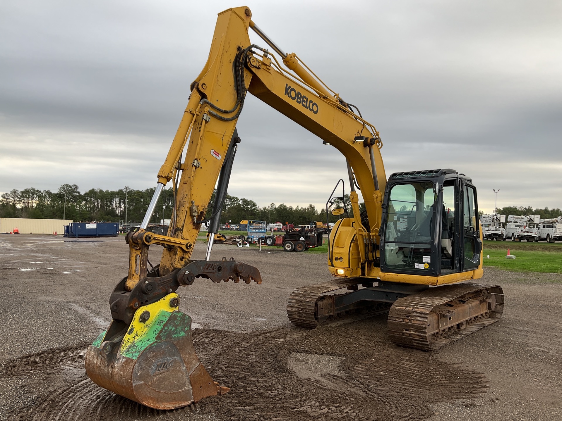 2015 Kobelco SK140SRLC-3 Tracked Excavator