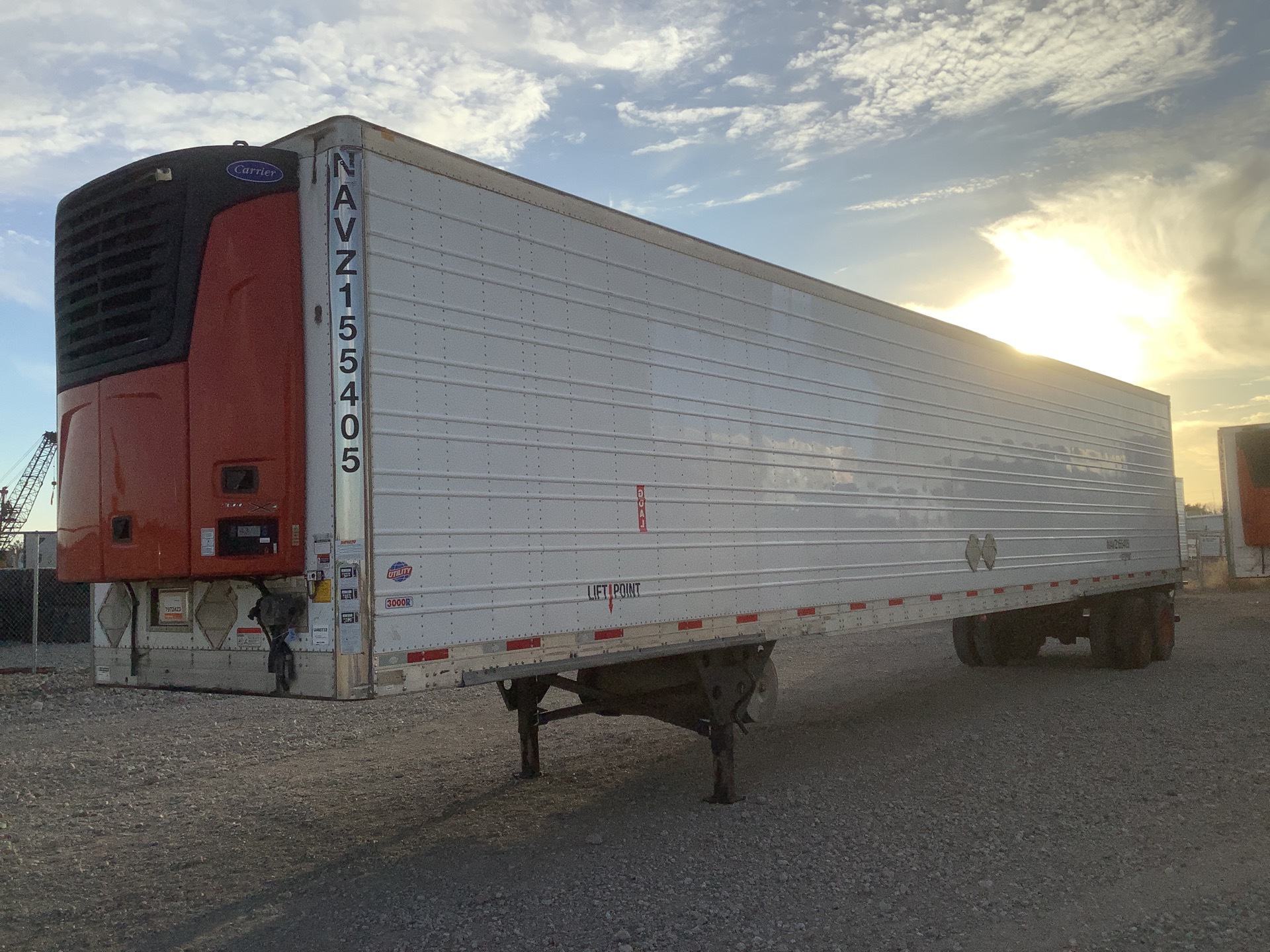 2014 Utility VS2RA 53 ft T/A Refrigerated Trailer