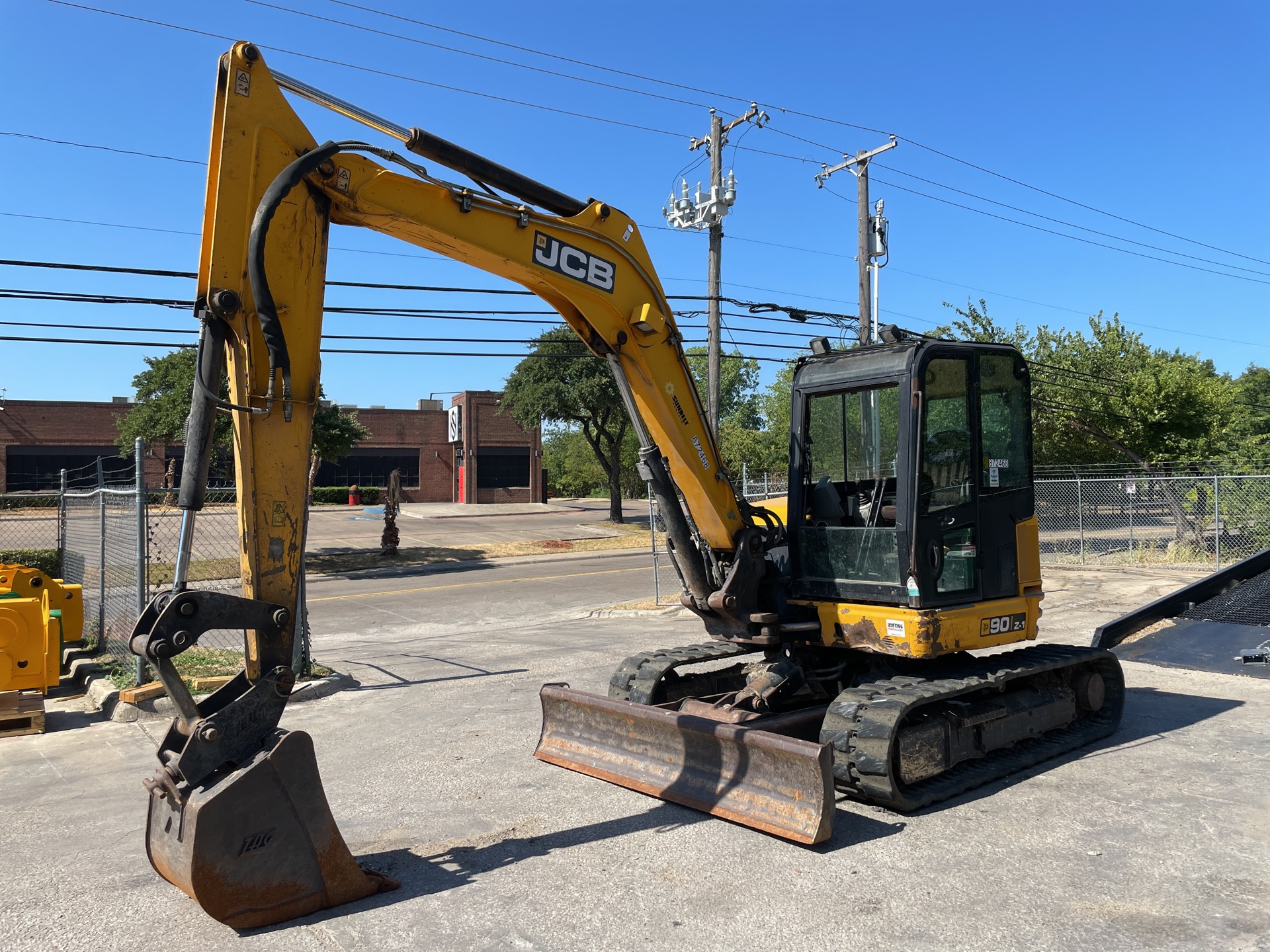 2016 JCB 90Z Mini Excavator