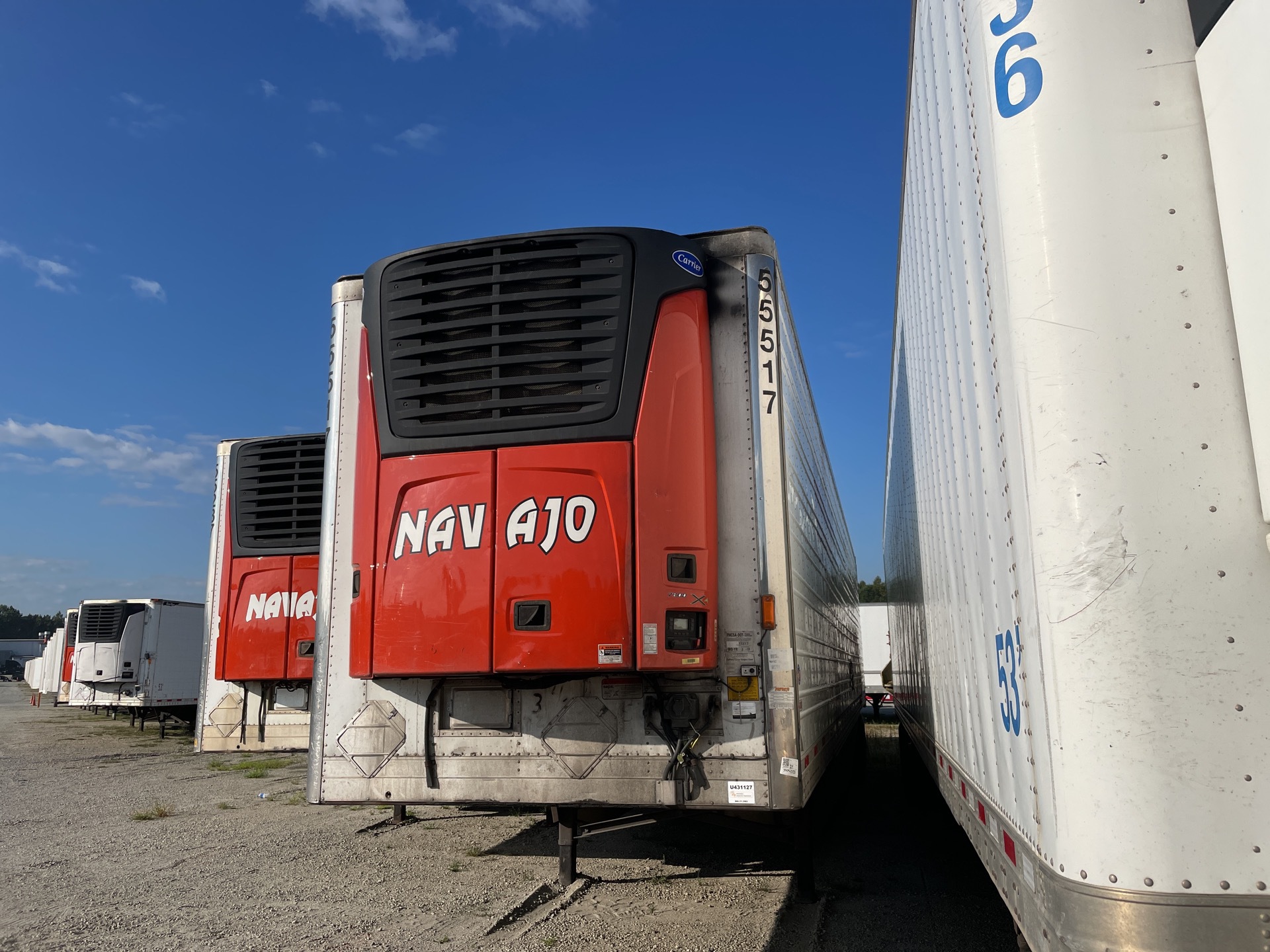 2014 Utility VS2RA 53 ft x 102 in T/A Refrigerated Trailer