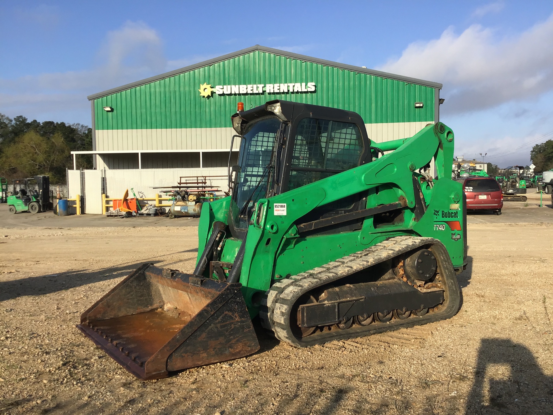 2017 Bobcat T740 Compact Track Loader