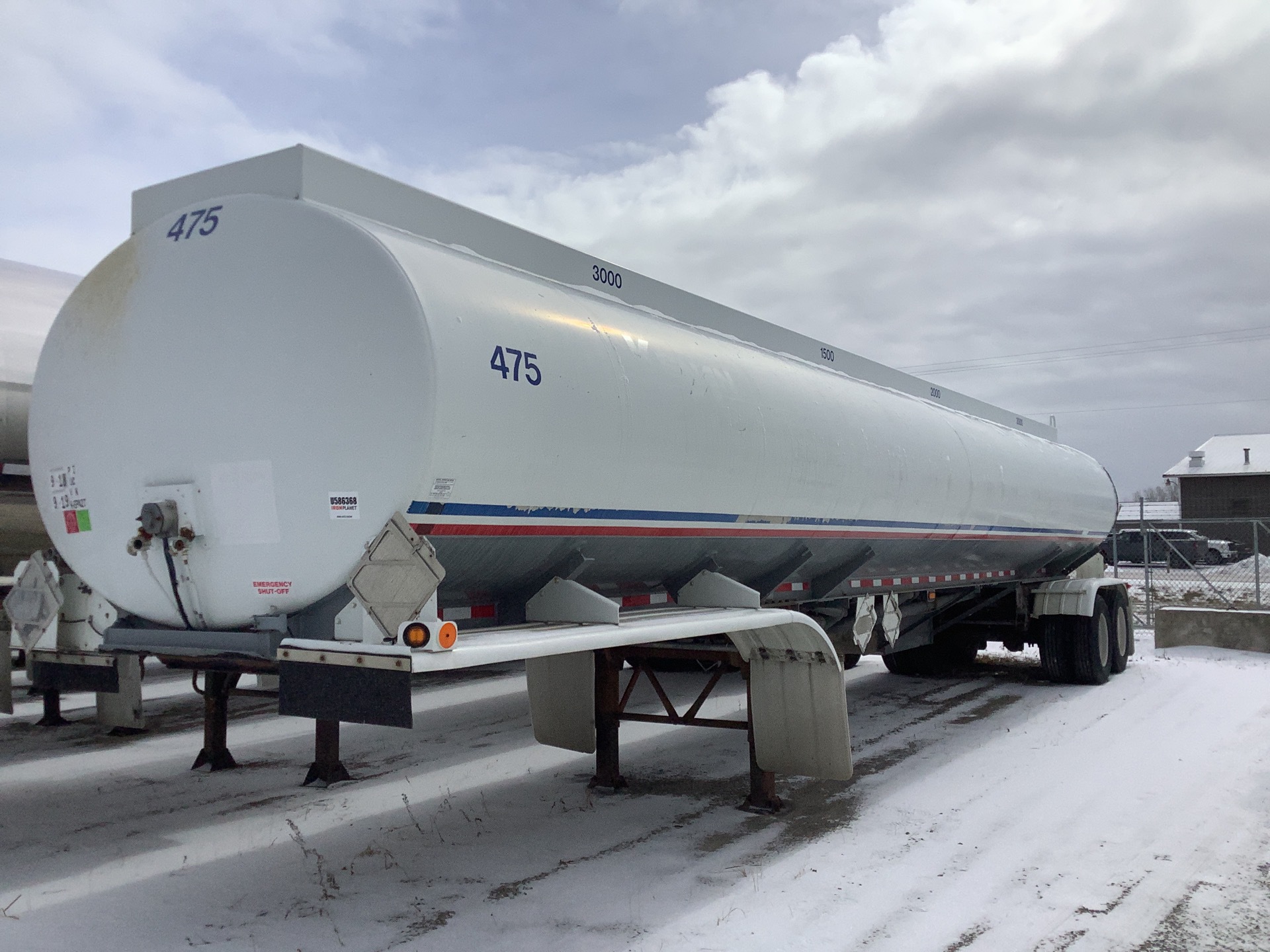 1989 Polar 9500 gal T/A Tanker Trailer