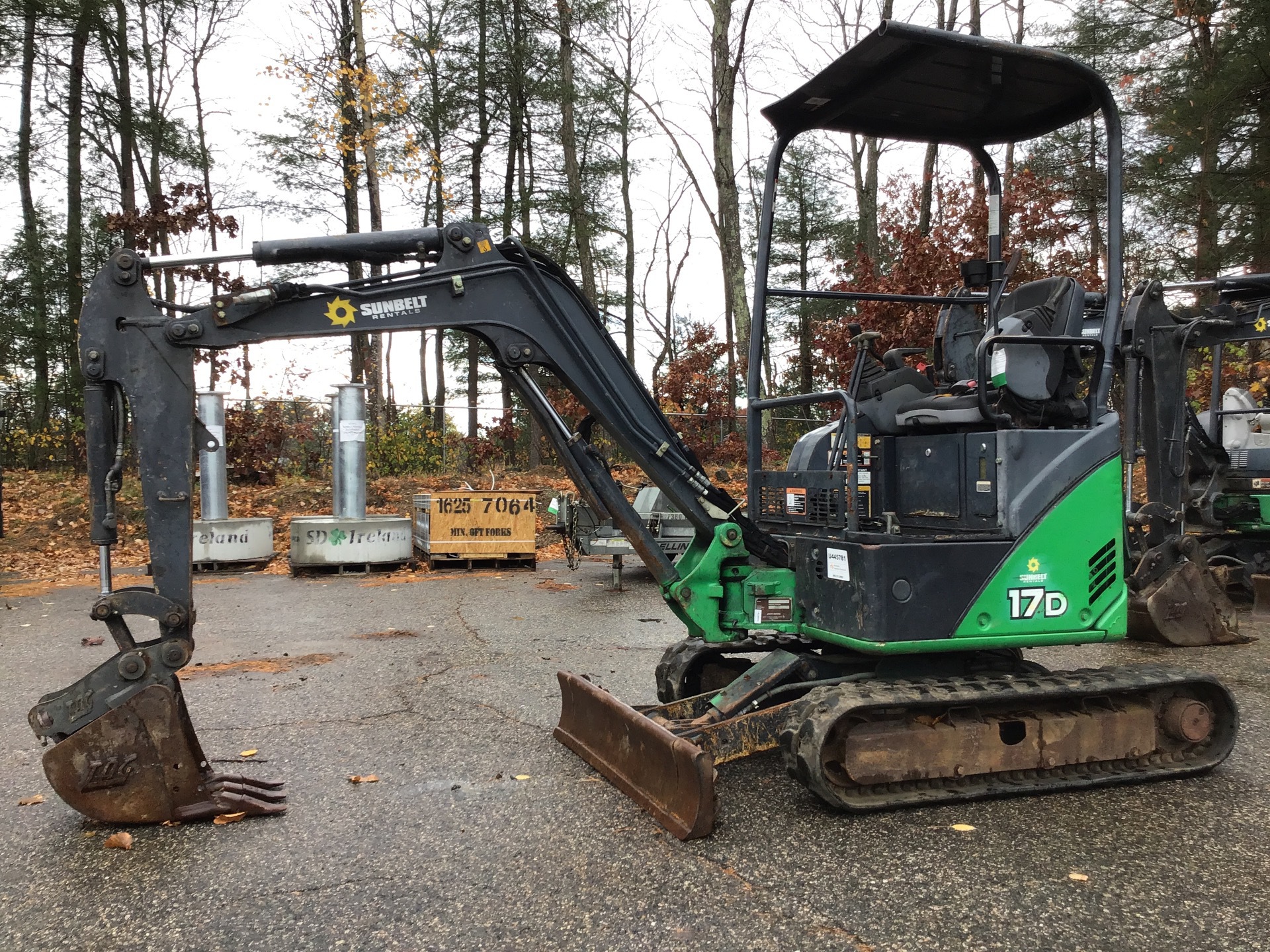 2012 John Deere 17D Mini Excavator